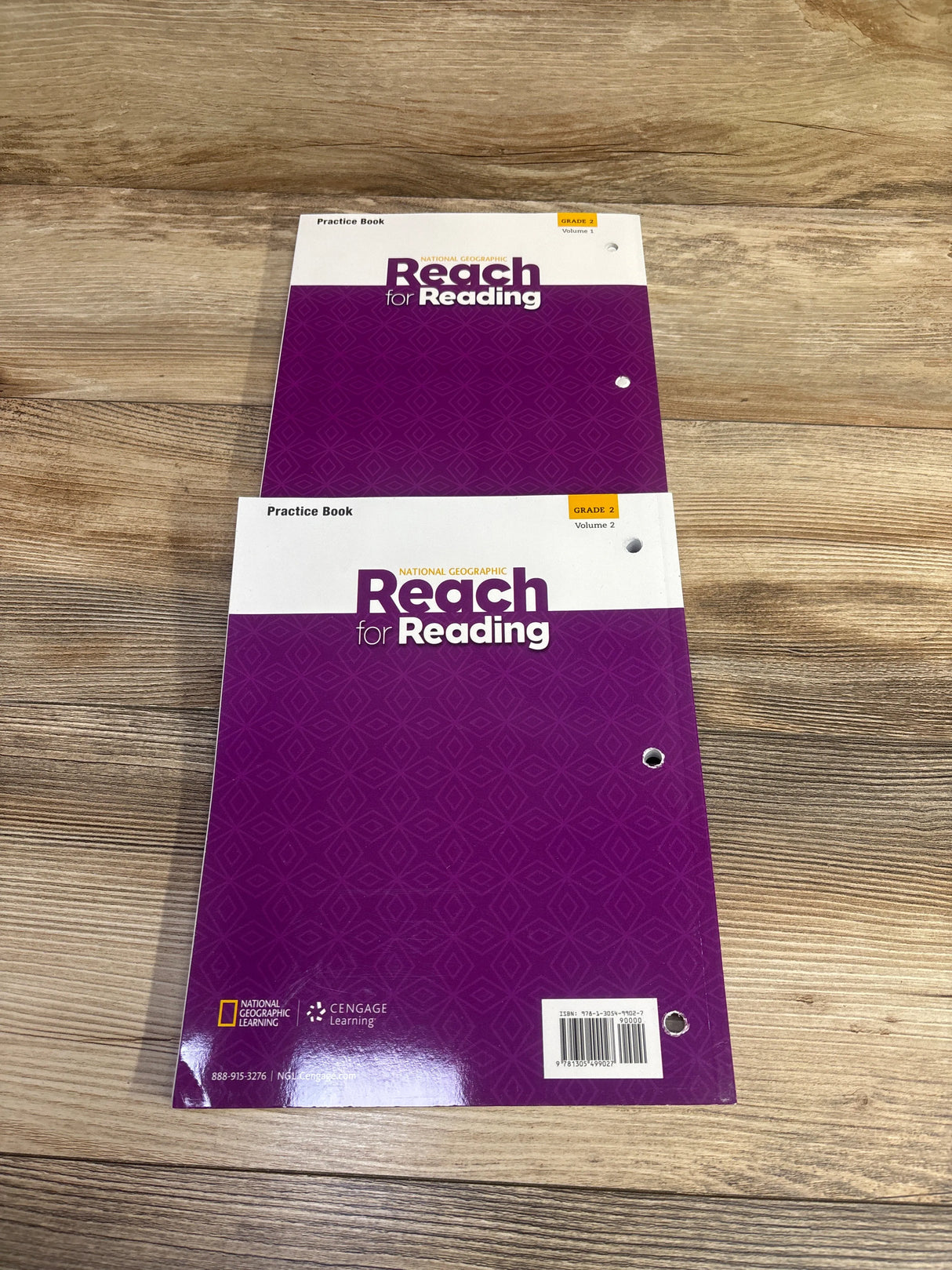 Reach for Reading Grade 2 Volume 1+2 Practice Books 2pk