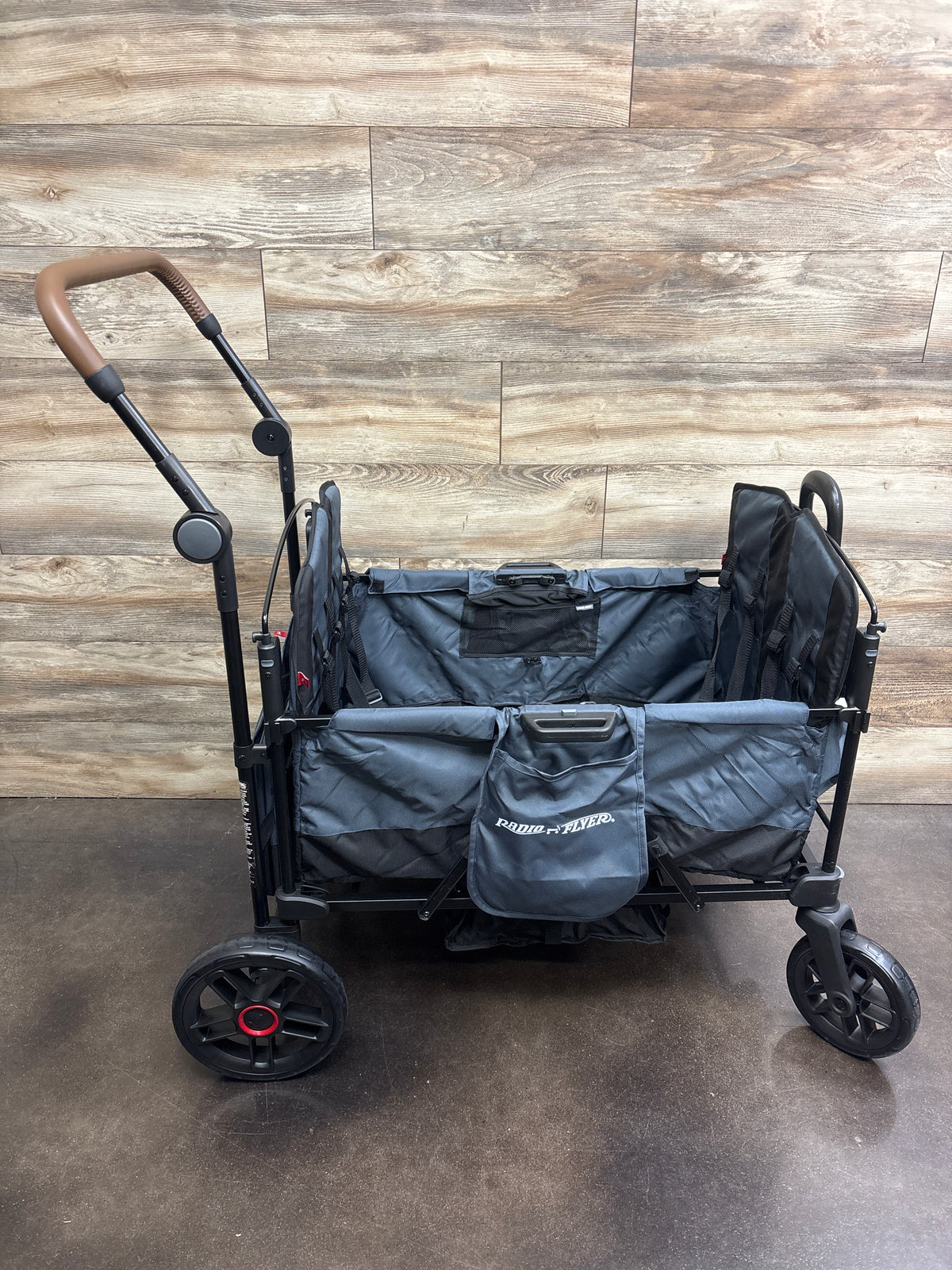 Radio Flyer Pathfinder+ Quad 4 Seat Stroller Wagon - Steel Gray*