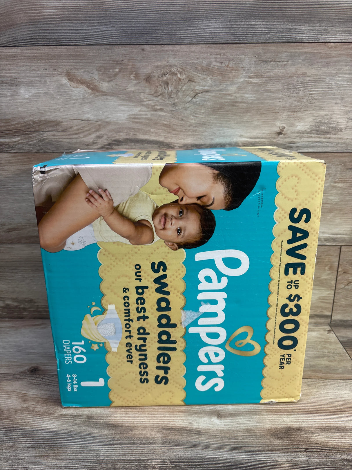 NEW Pampers Swaddlers Diapers Size 1 160ct.