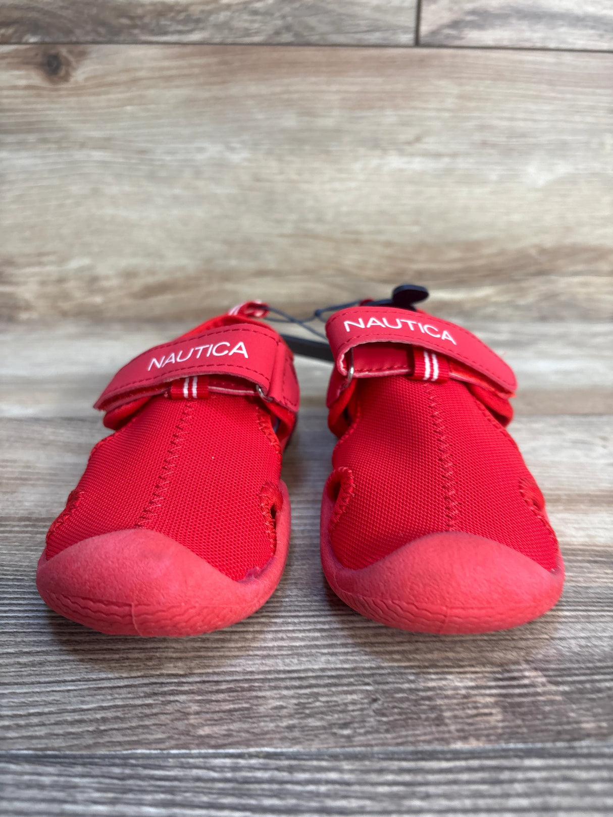 NEW Nautica Kettle Gulf Protective Water Shoe Red sz 8c