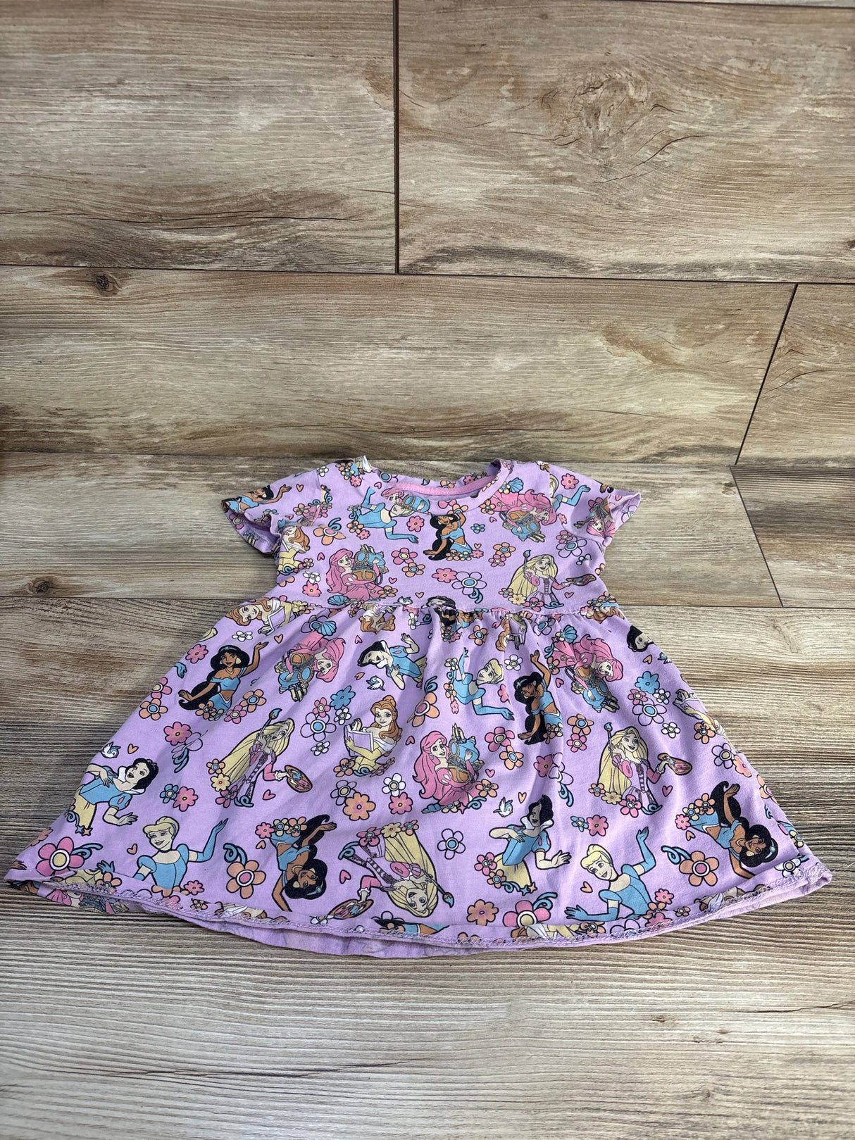 Disney Princess Peplum Shirt Purple sz 4T