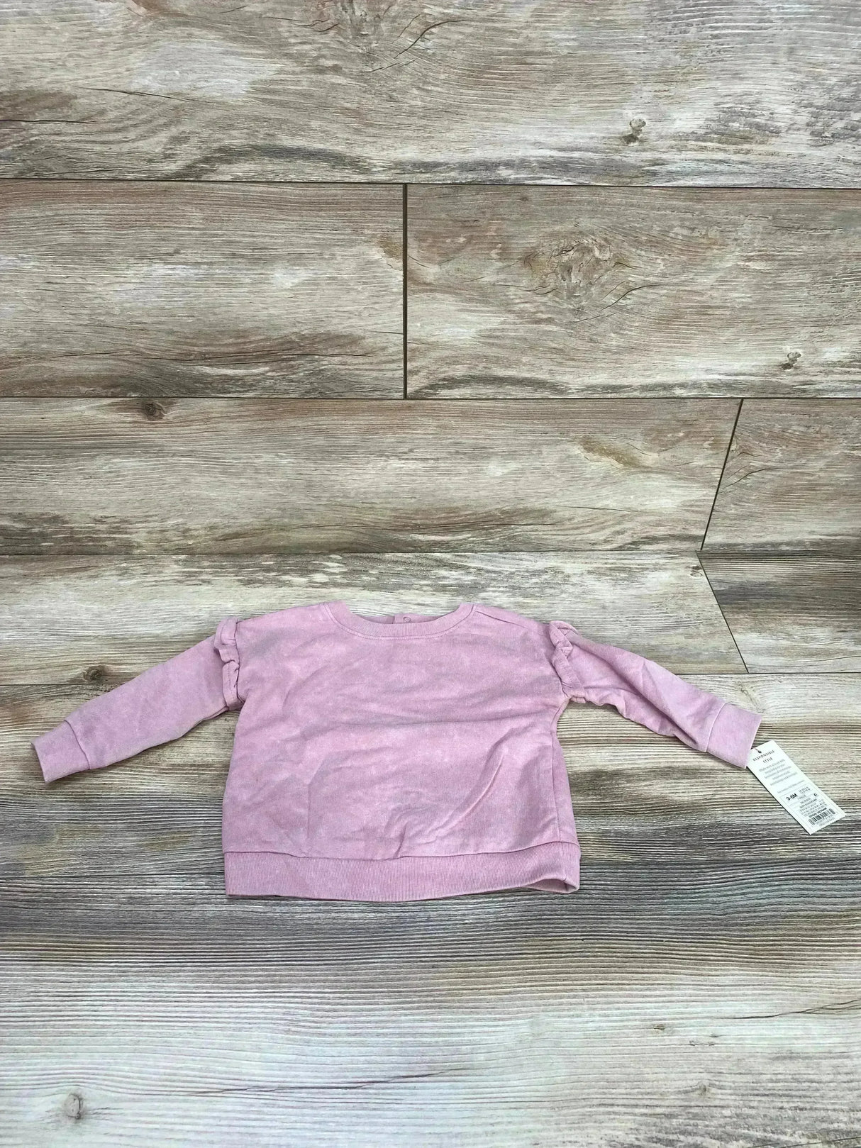 NEW Cat & Jack Sweatshirt Pink sz 3-6m - Me n Mommy To Be