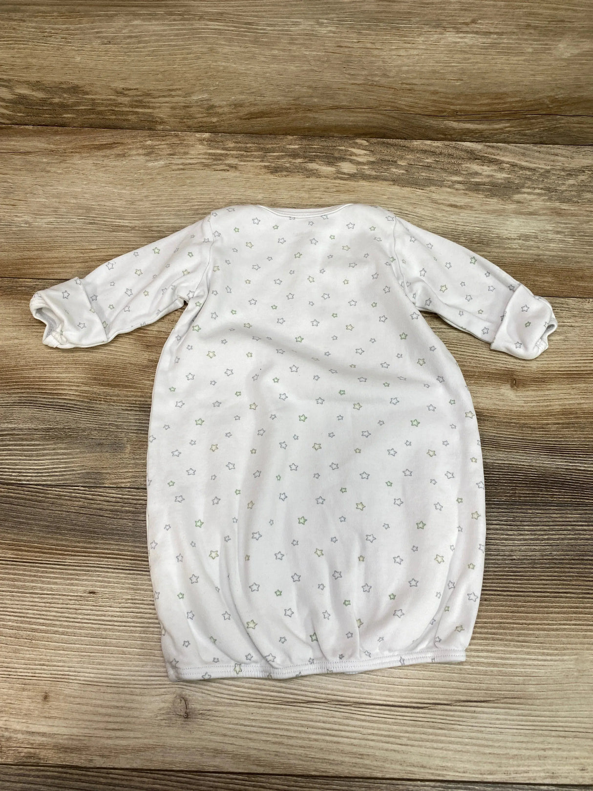 Little Me Star Print Gown White sz 0-3m - Me n Mommy To Be