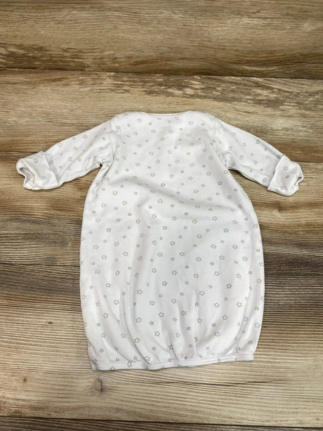 Little Me Star Print Gown White sz 0-3m - Me n Mommy To Be