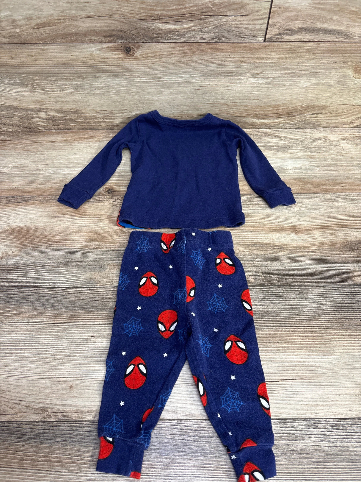 Marvel Spiderman 2pc Pajama Set Navy sz 12m