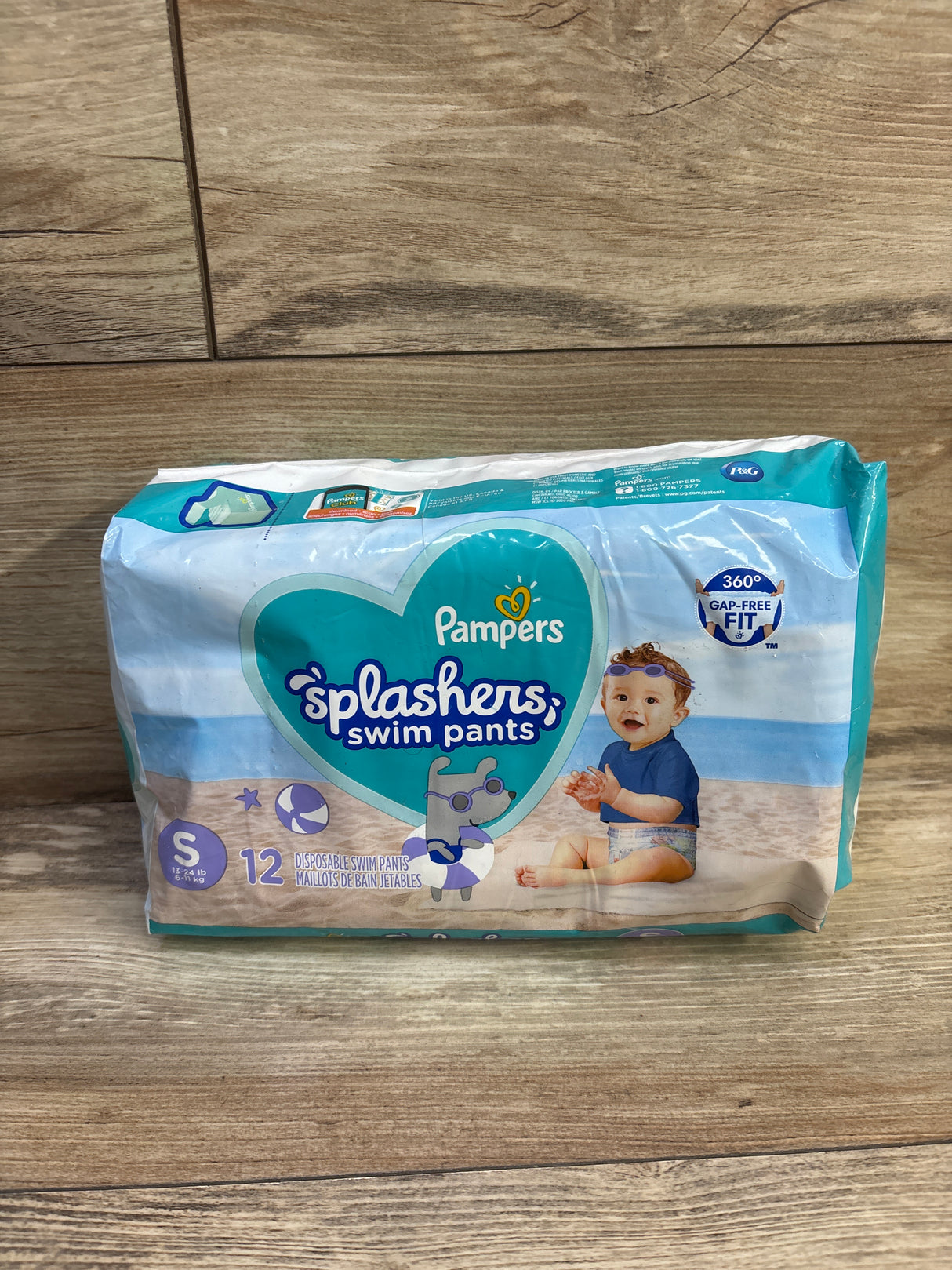 NEW Pampers Splashers Swim Pants 12ct Size 2-3 (13-24lbs)