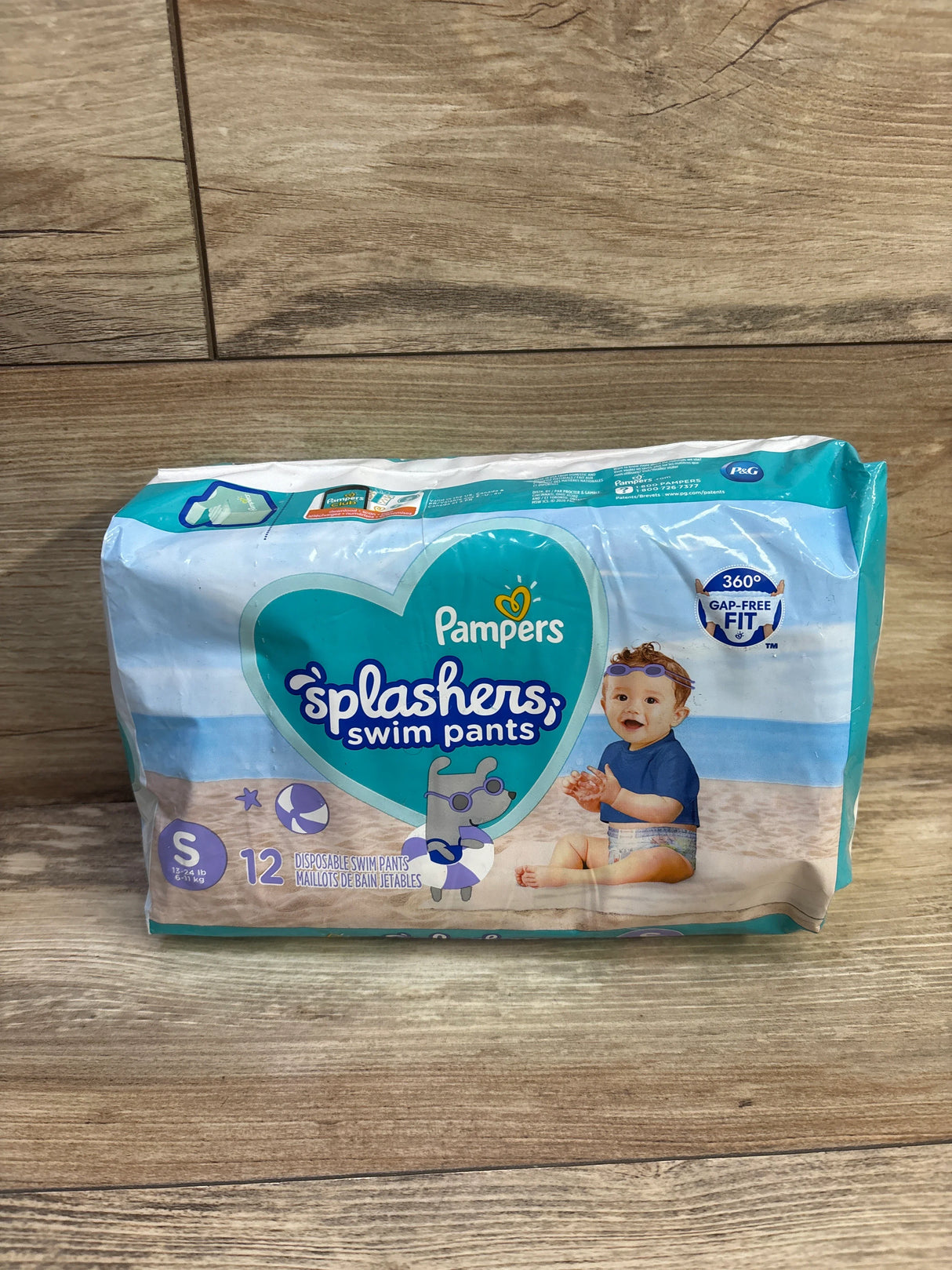 NEW Pampers Splashers Swim Pants 12ct Size 2-3 (13-24lbs)