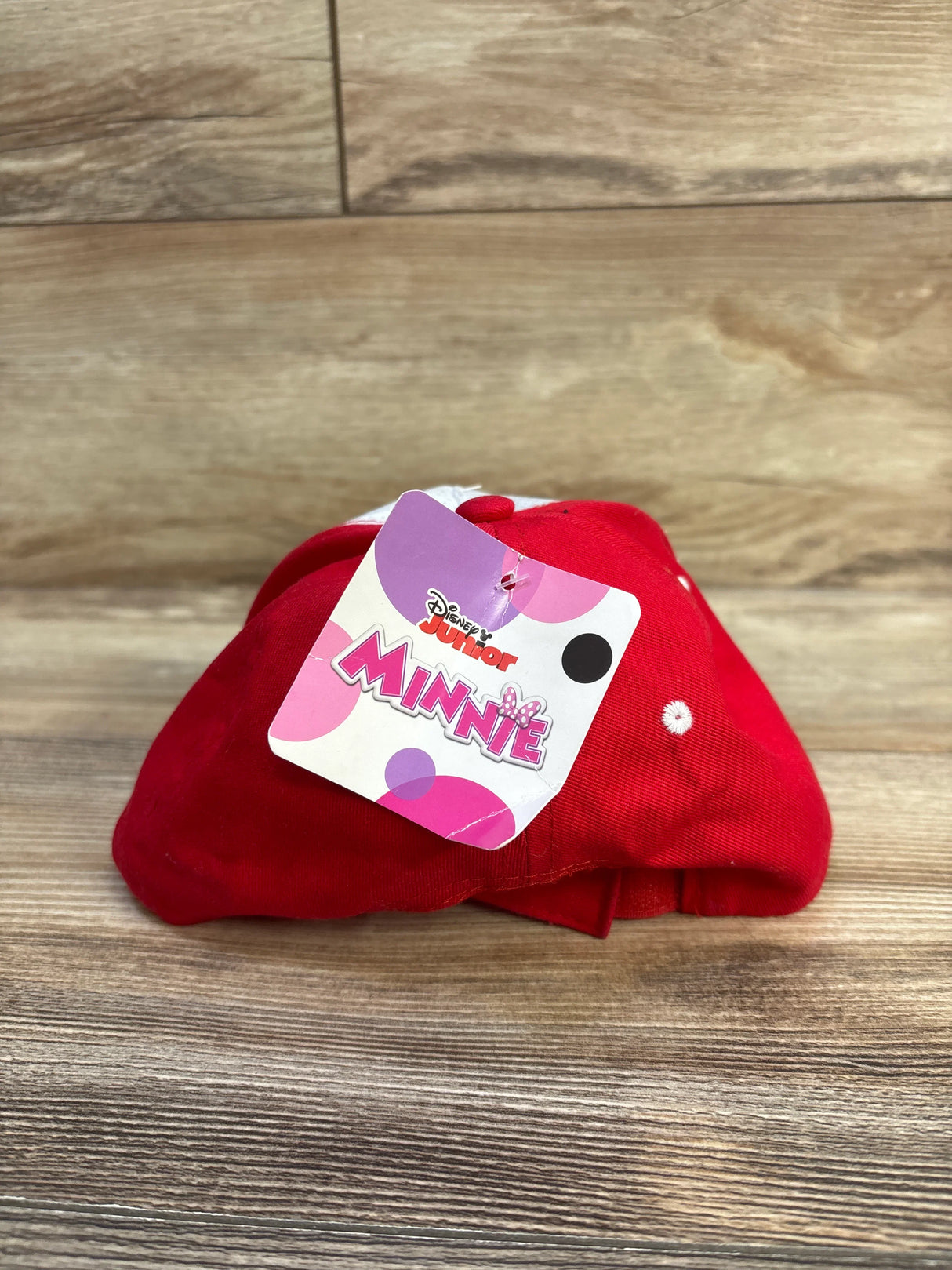 NEW Disney Minnie Mouse Baseball Cap Red sz Toddler