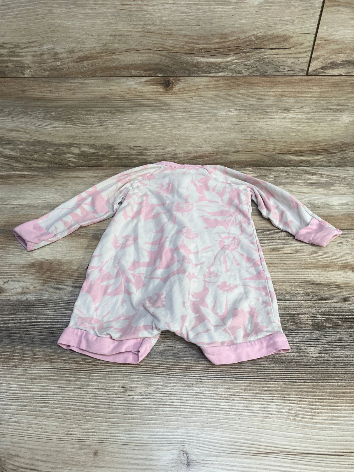 Bonds Floral Romper Wondersuit Pink sz 6-12m - Me n Mommy To Be