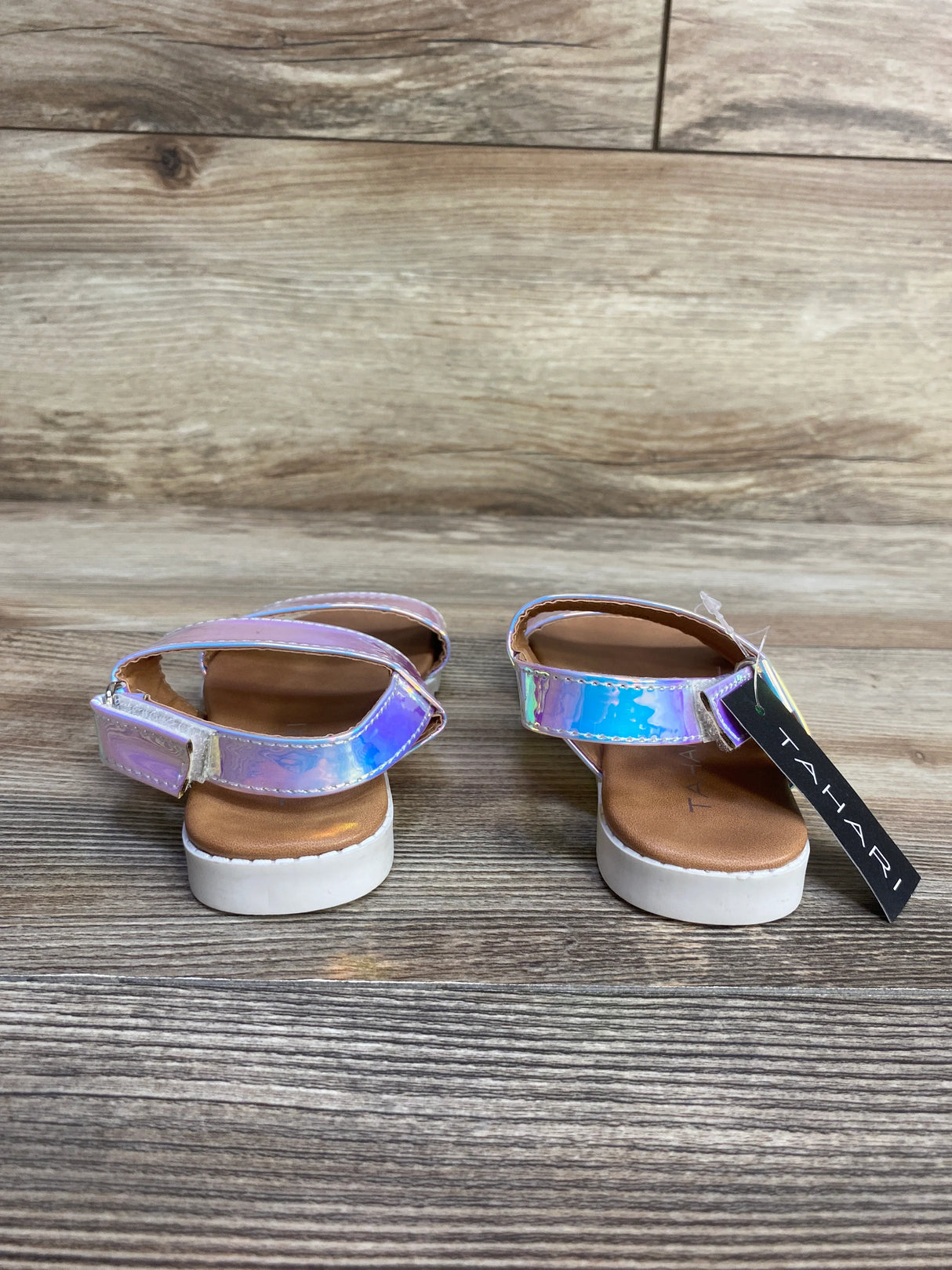 NEW Tahari Iridescent Sandals sz 8c - Me n Mommy To Be