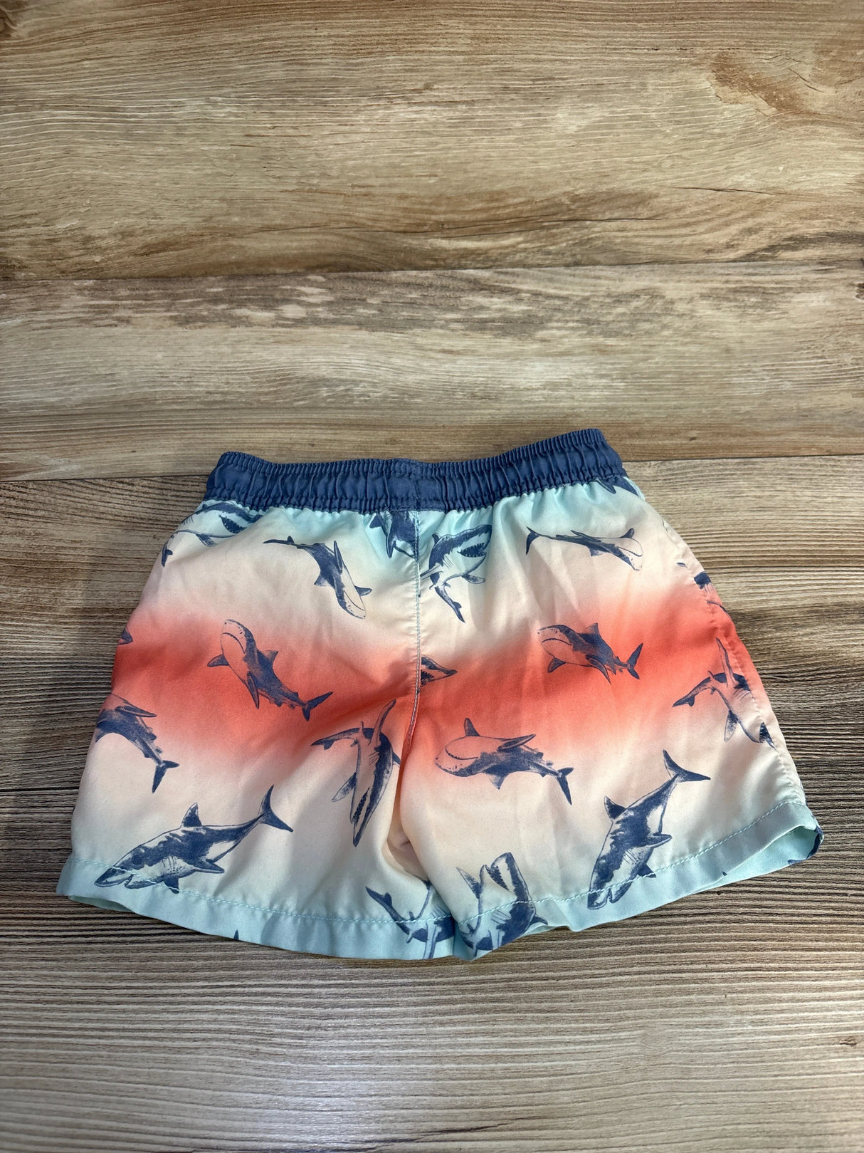 Oshkosh Shark Print Swim Trunks sz 3T - Me n Mommy To Be