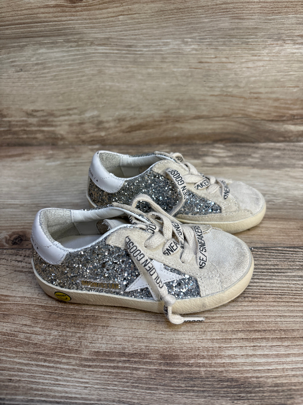 Golden Goose Super Star Glitter Sneakers sz 6c