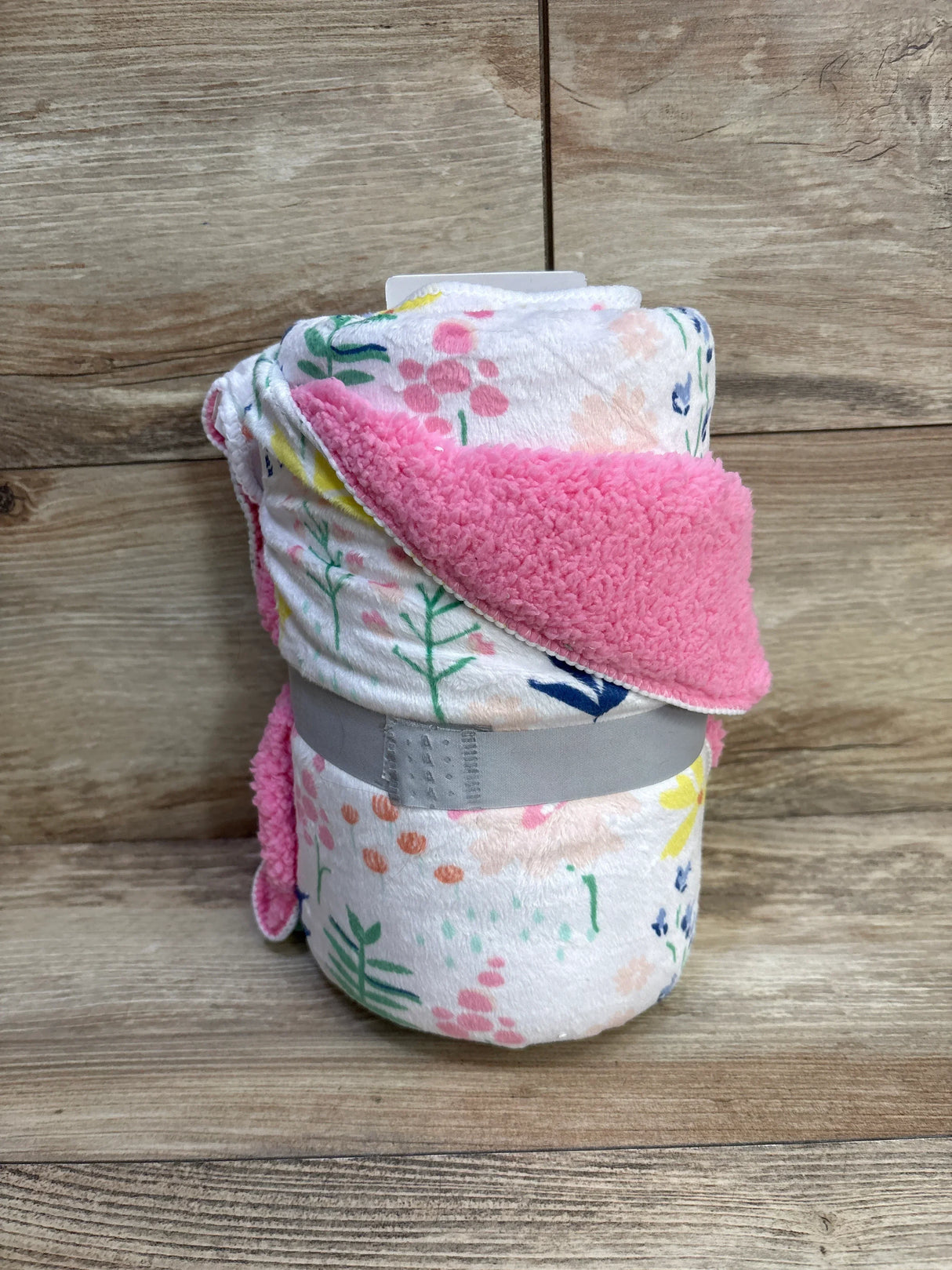 NEW Cloud Island Velboa Blanket - Pink