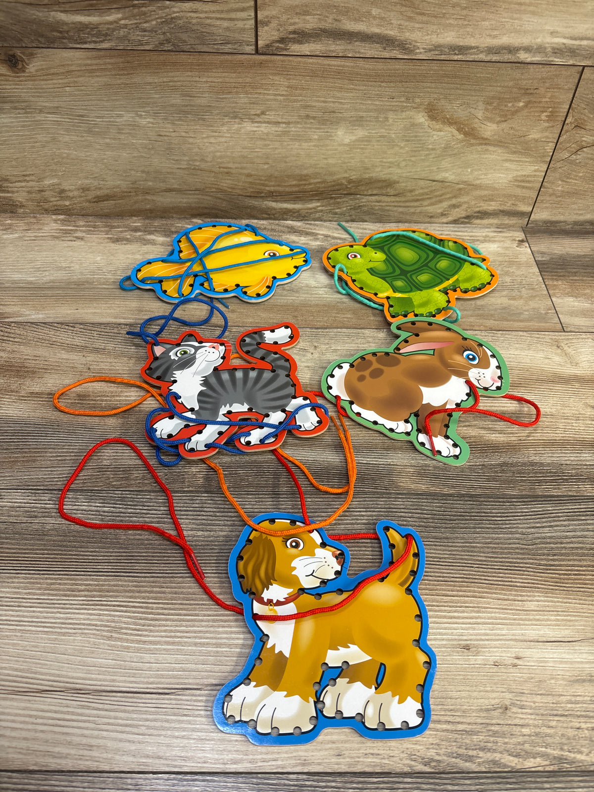 Melissa & Doug Lace and Trace Pets Set 5pk