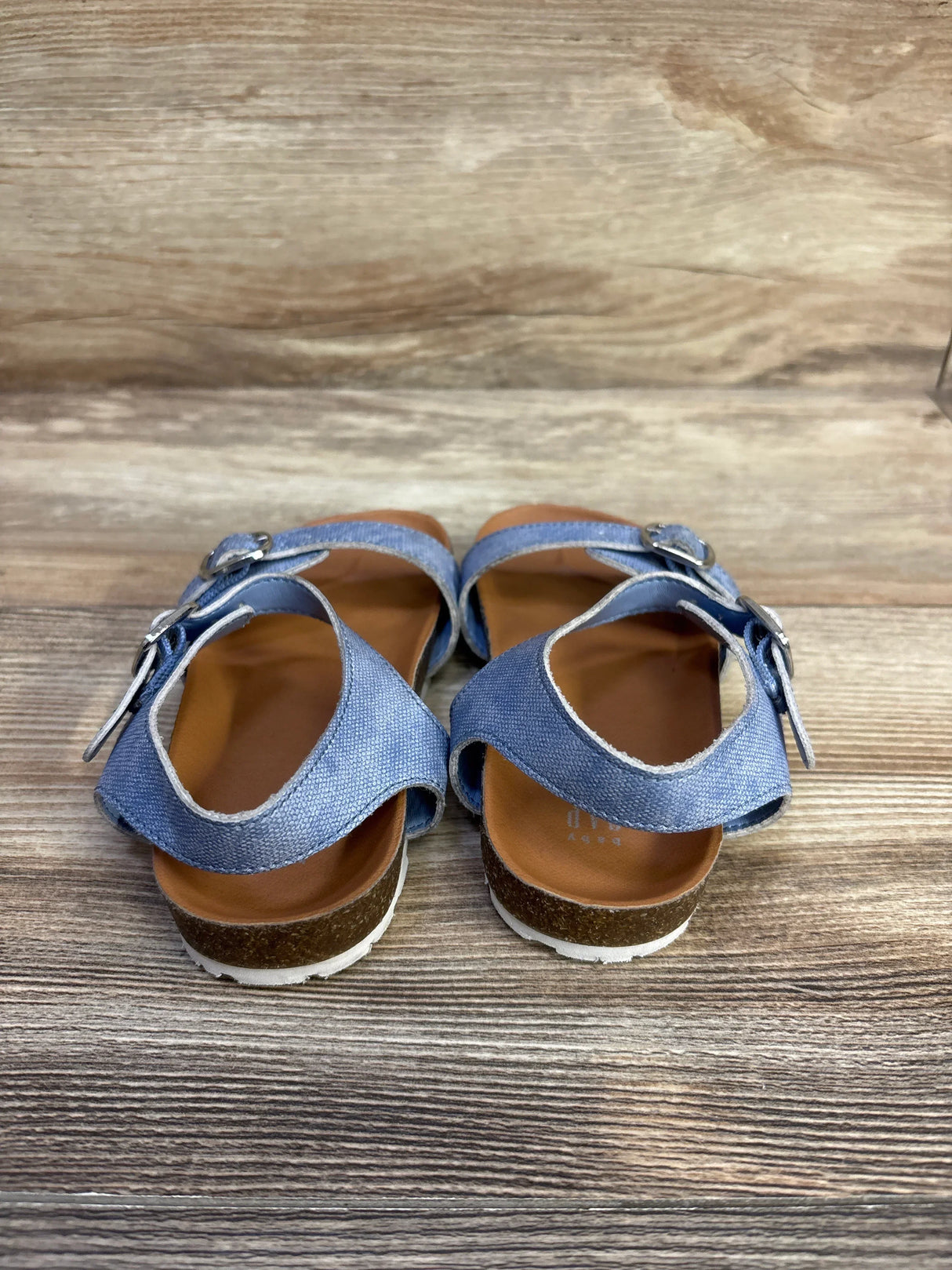 Baby Gap Buckle Denim Sandals Blue sz 9-10c