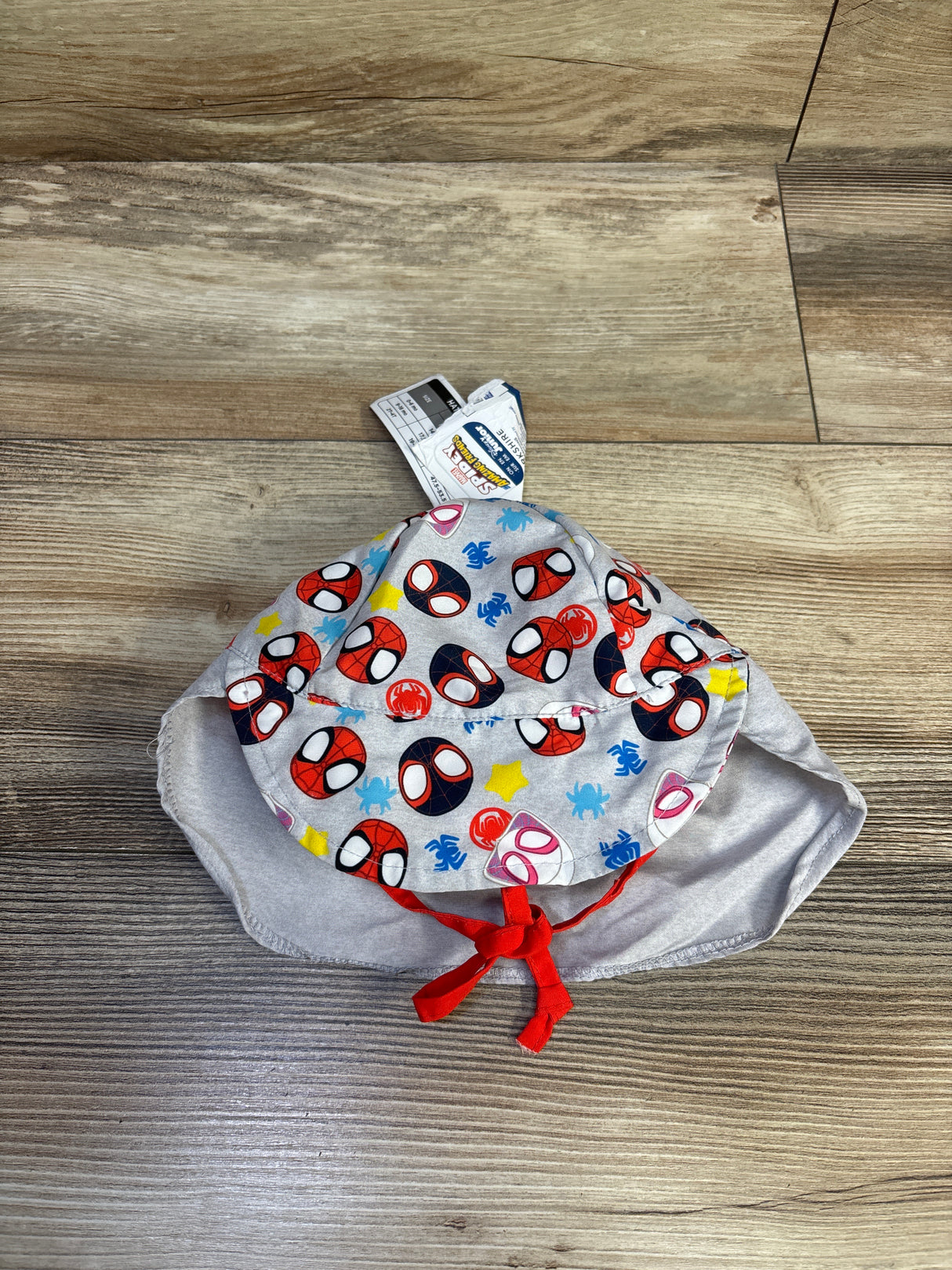 NEW Marvel Spiderman Swim Hat Grey sz 0-9m