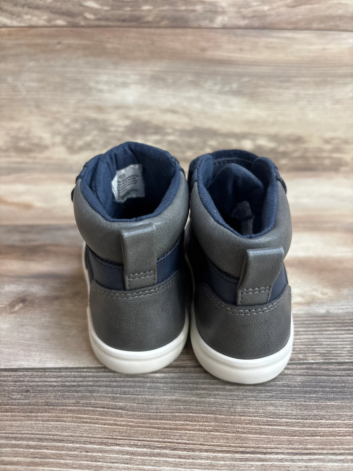 Cat & Jack Xavier High Top Sneakers Navy sz 10c