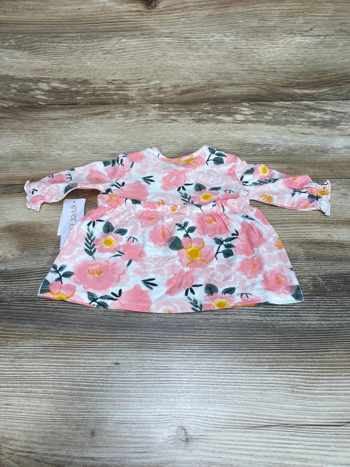 NEW Ever & Ever Floral Top White/Pink sz Newborn - Me n Mommy To Be