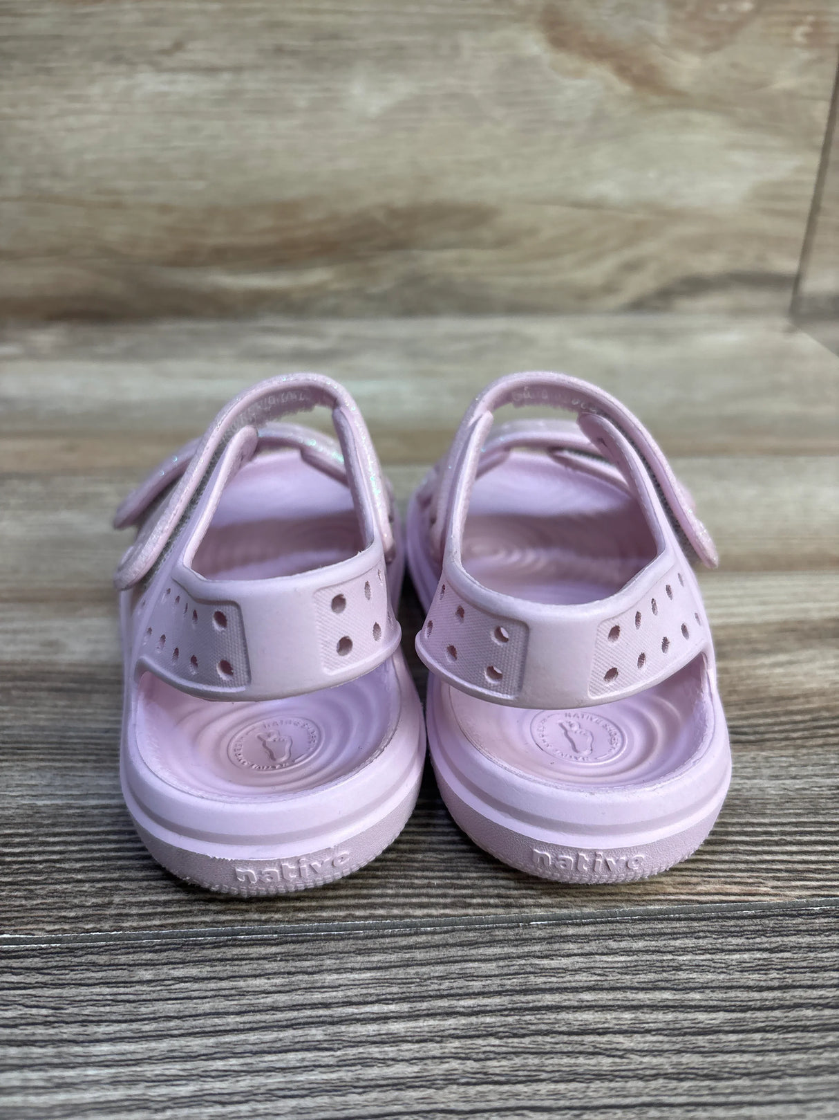 Native Chase Bio-Bling Sandals Pink sz 6c