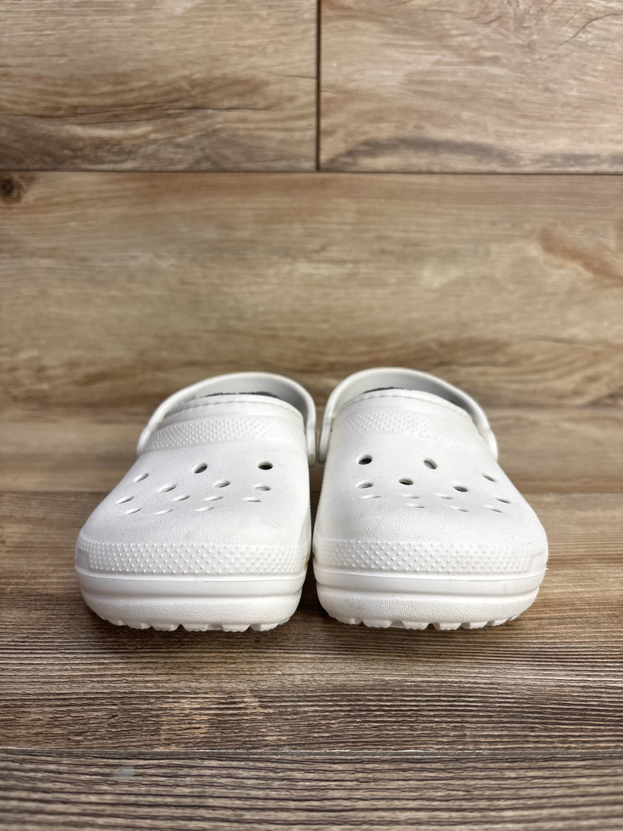 Crocs Classic Lined Clogs White sz 11c