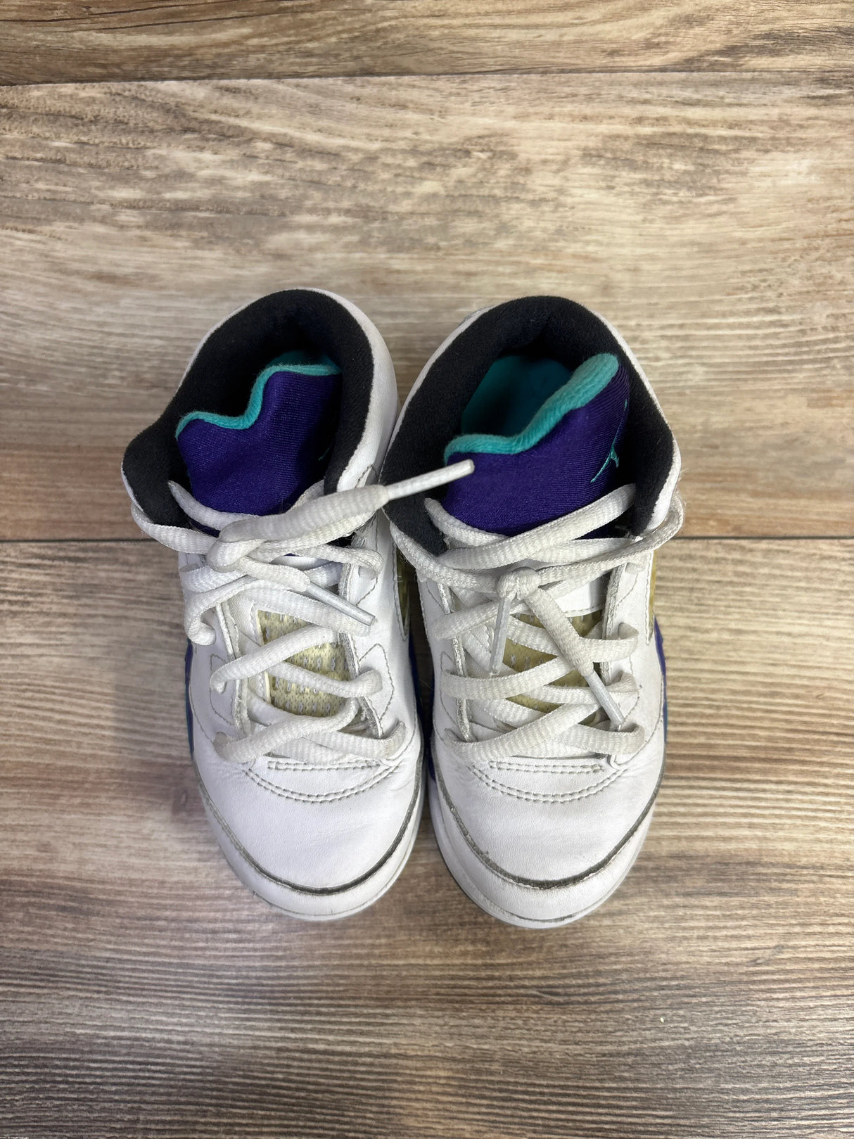 Air Jordan 5 Retro TD 'Grape' Sneakers sz 10c