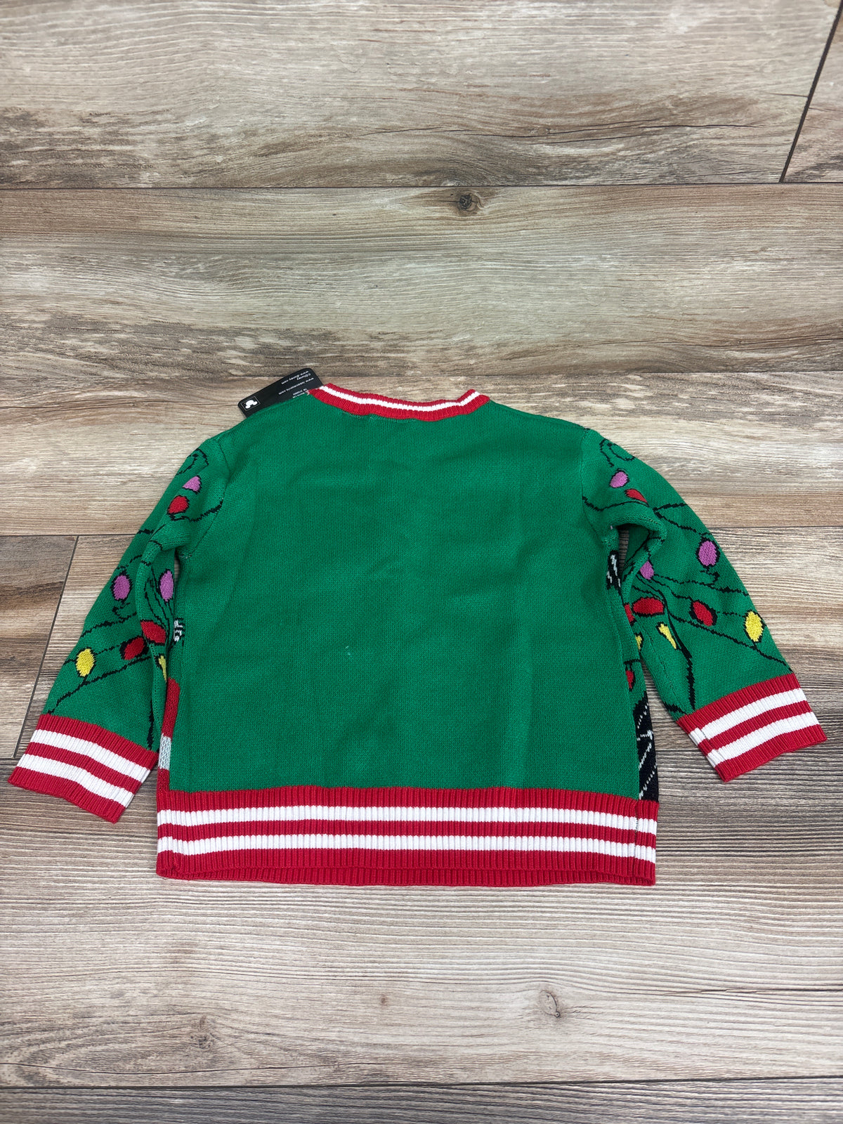 NEW Disney The Nightmare Before Christmas Ugly Christmas Sweater Green sz 3/4T