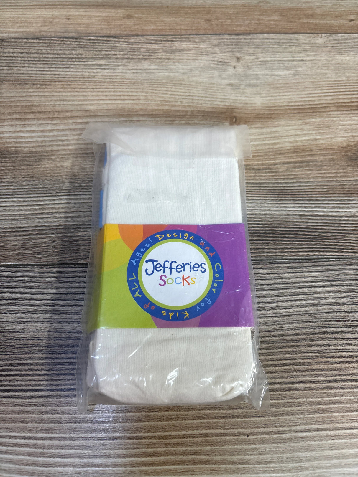 NEW Jefferies Socks Pima Cotton Tights Ivory sz 18-24m