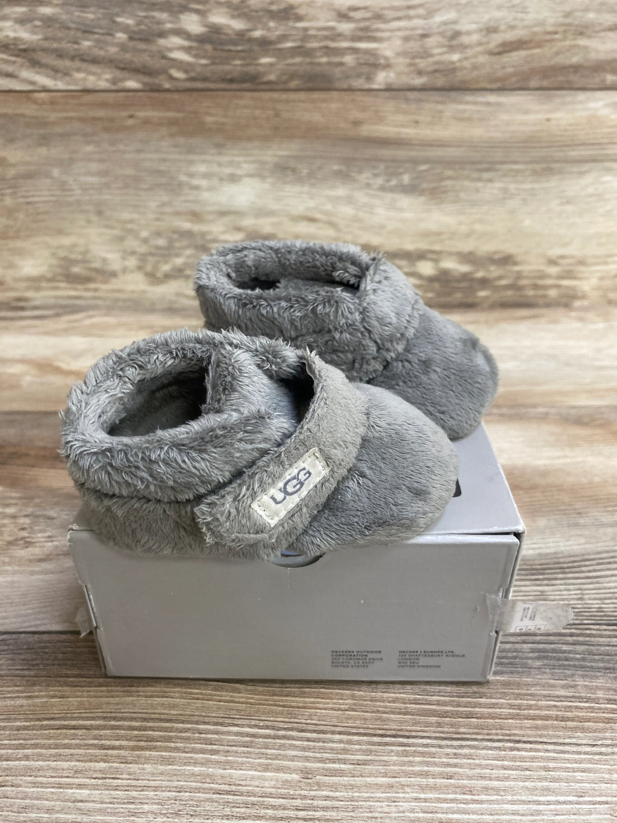 UGG Baby Bixbee Boots Grey 2/3c