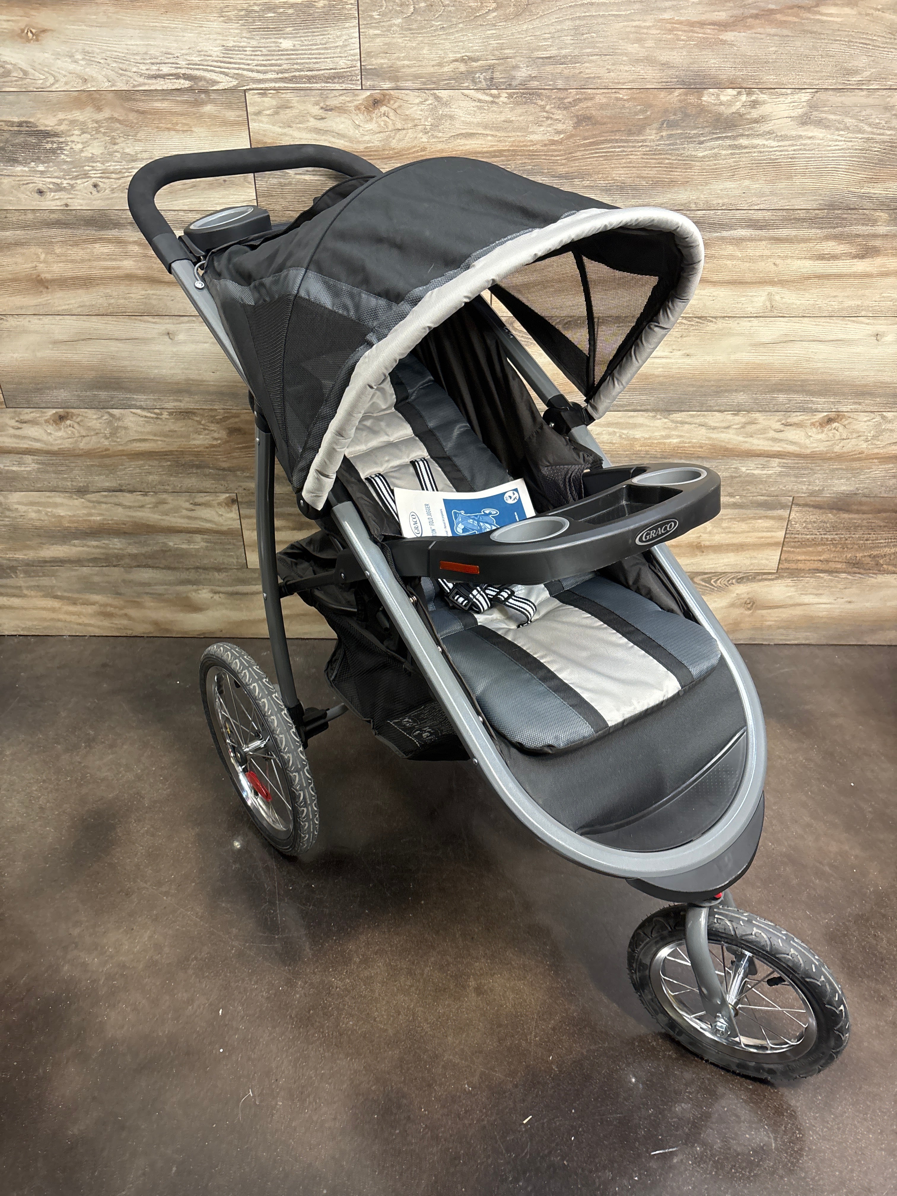 Graco FastAction Fold Jogger Stroller in Gotham – Me n Mommy To Be