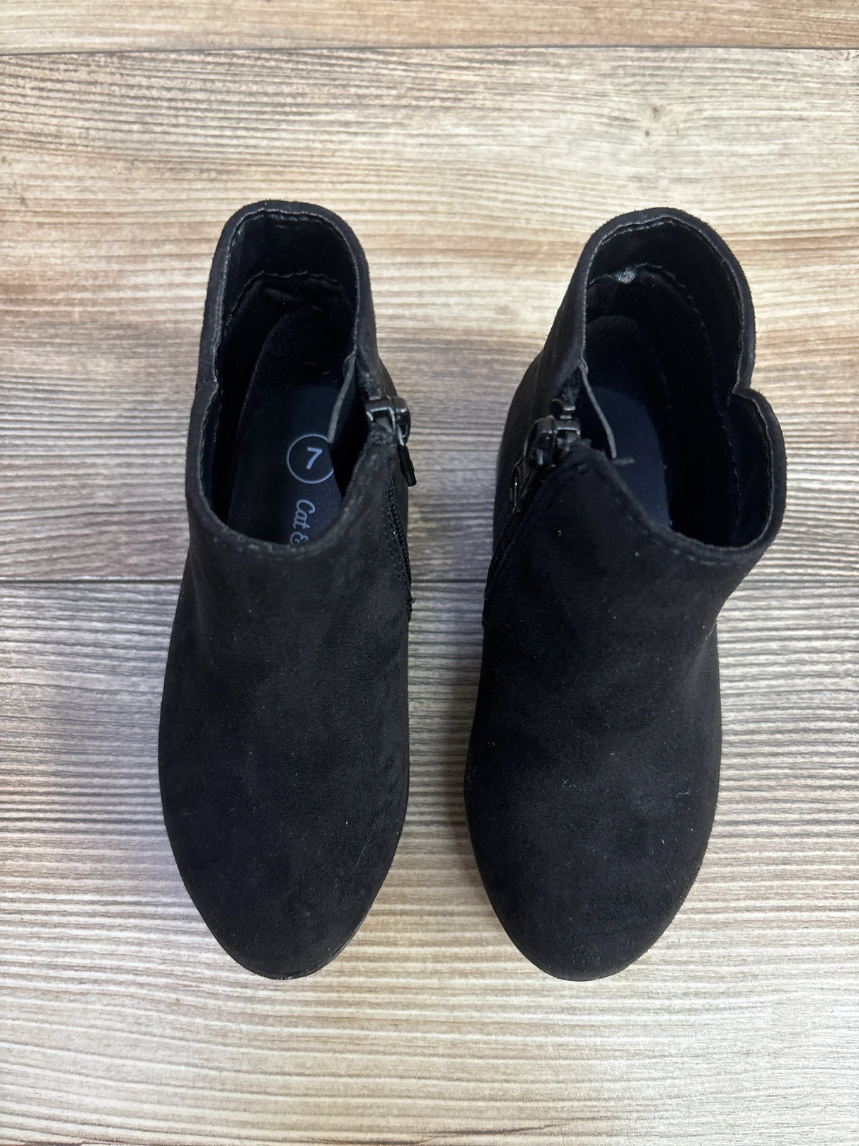 NWOT Cat & Jack Penelope Boots Black sz 7c