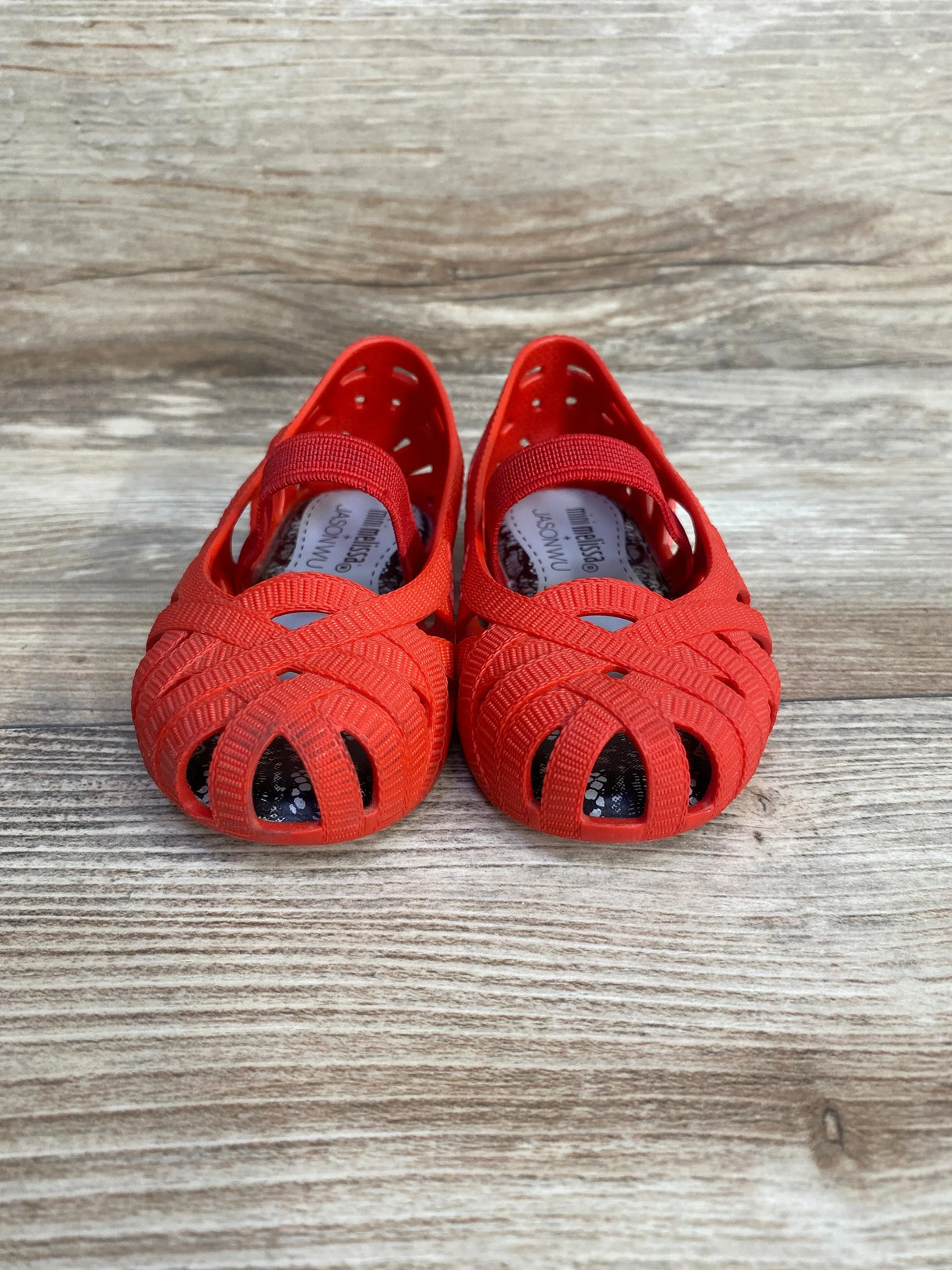 Mini Melissa Jean Jason WU Red Shoes sz 5c - Me n Mommy To Be