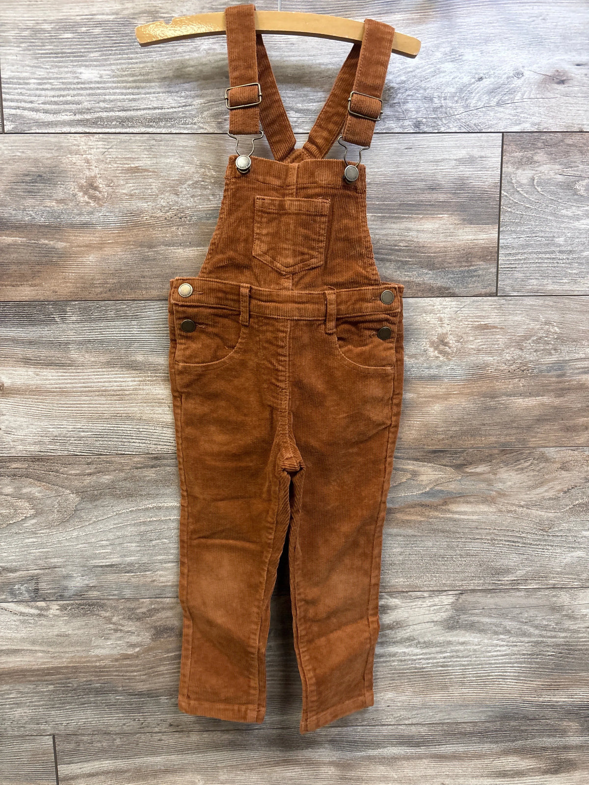 Jamie Kay Jordie Corduroy Overalls Rust sz 3T
