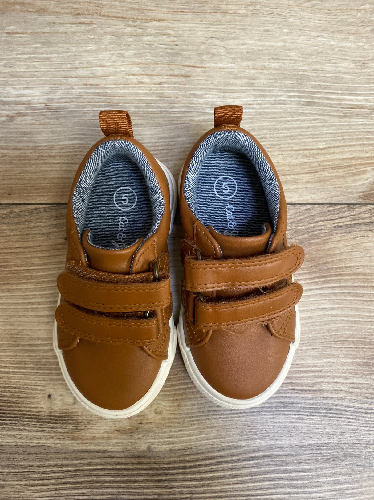 Cat & Jack Calvin Sneakers, Brown sz 5c