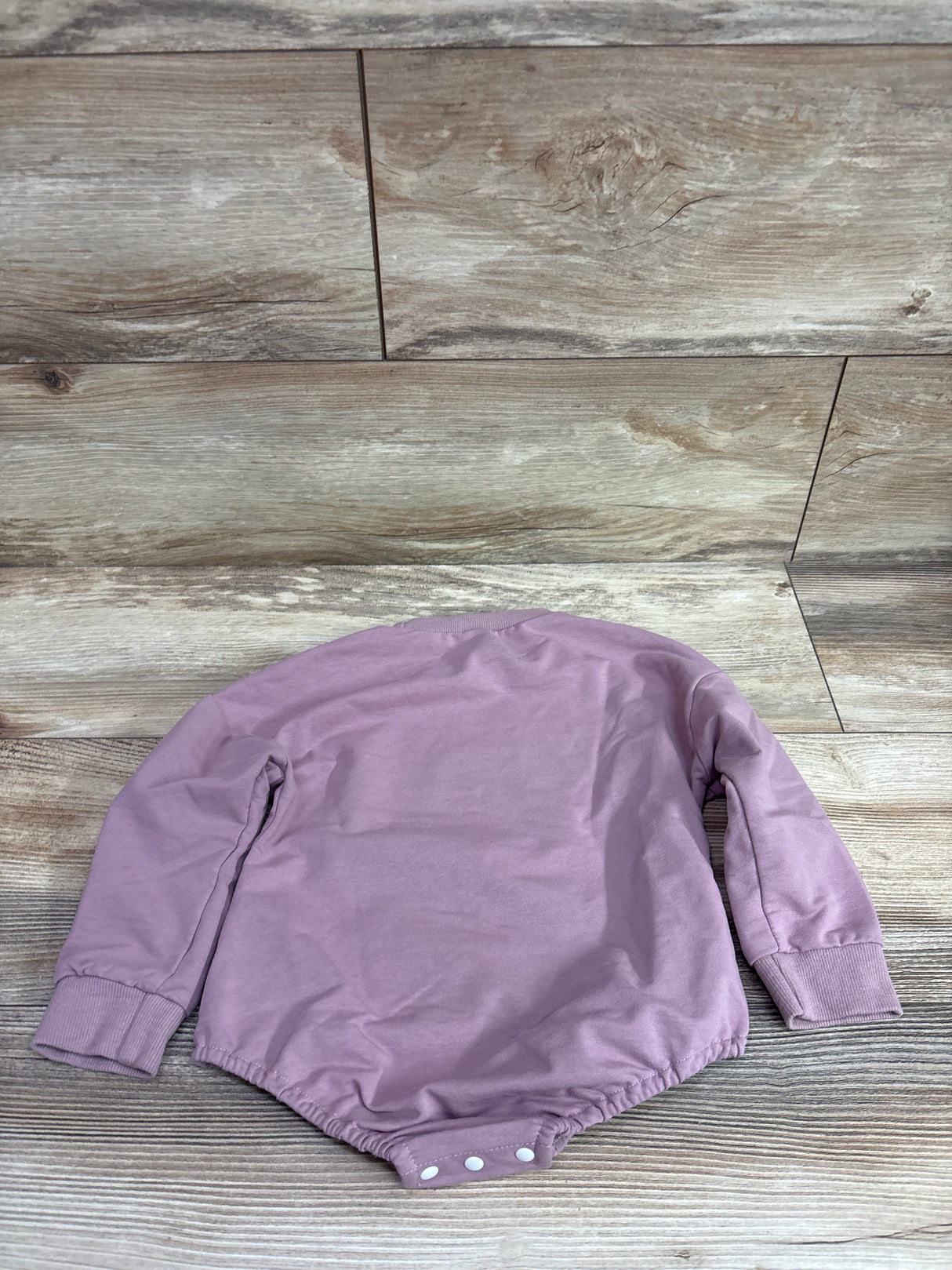 FYBITBO Spooky Season Sweatshirt Bubble Romper Purple sz 18-24m