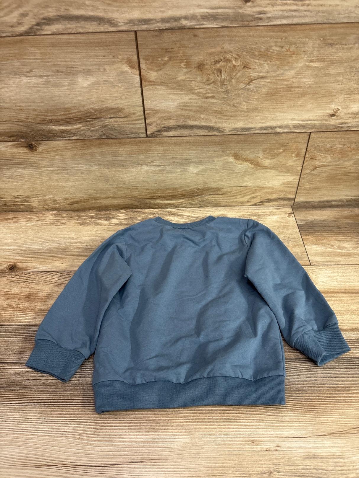 Argulvti Easily Distracted By Trucks Pullover Sweatshirt Blue sz 2-3T