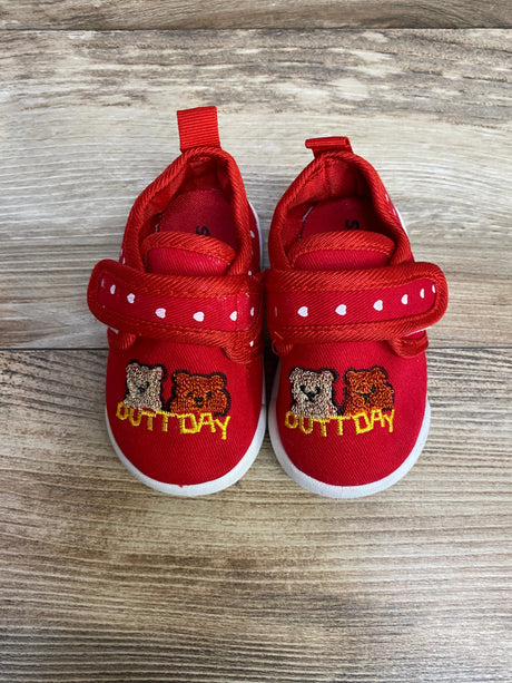 Sun Sun Red Squeaker Shoes sz 4.5c - Me n Mommy To Be