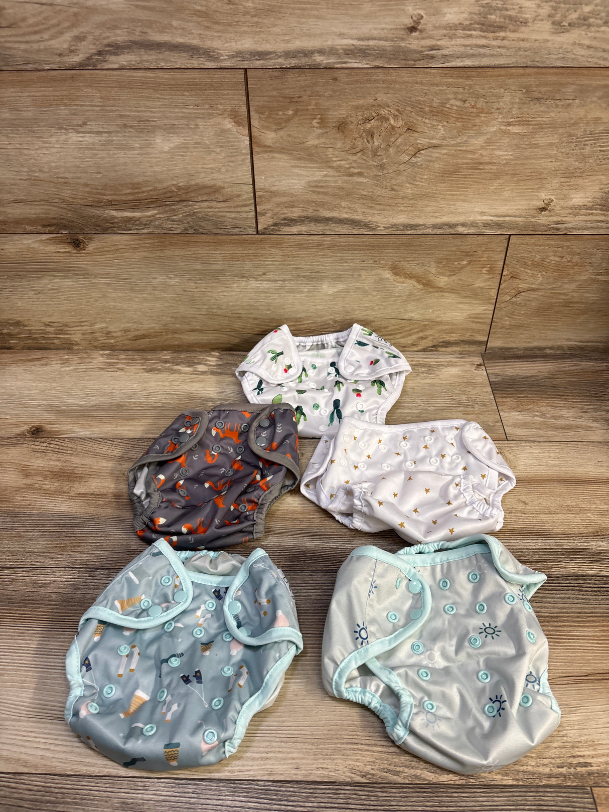 La Petite Ourse Reusable Cloth Diapers/Training Pants 5pk