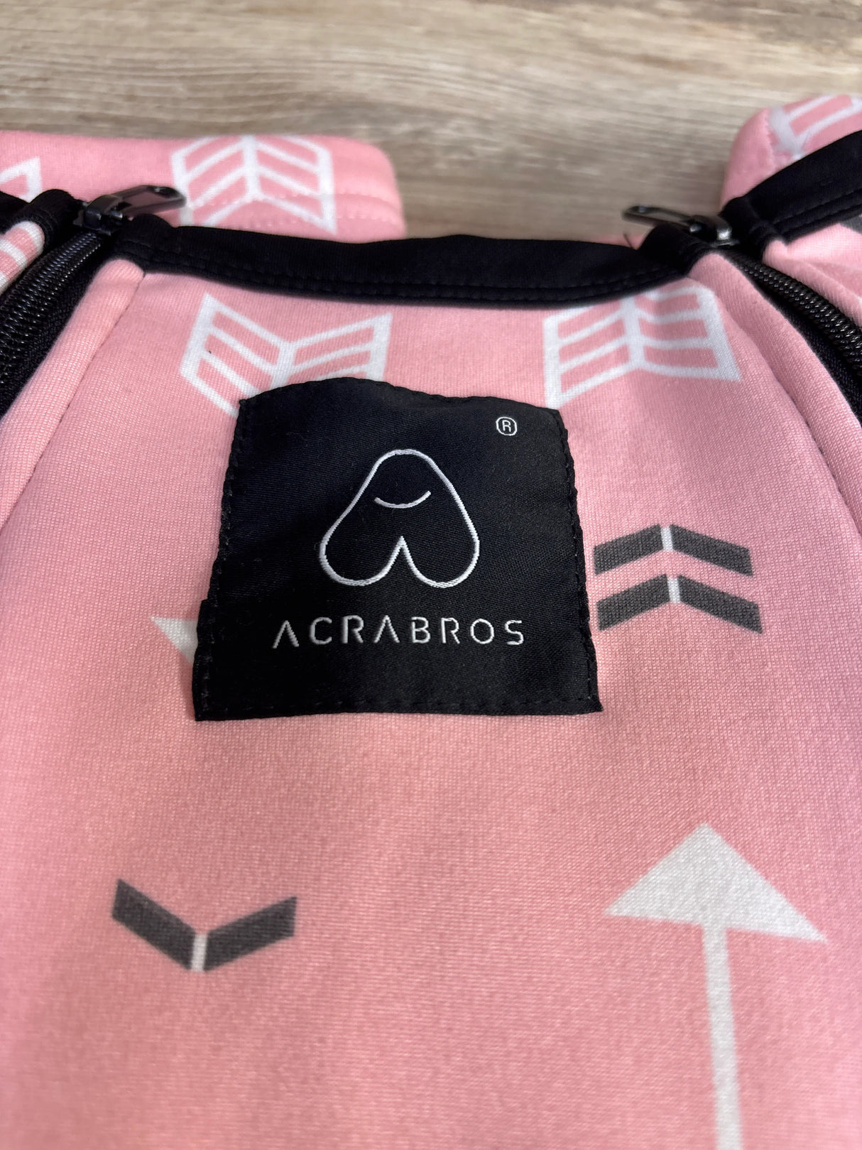 Acrabros Car Seat Cover Pink Arrows