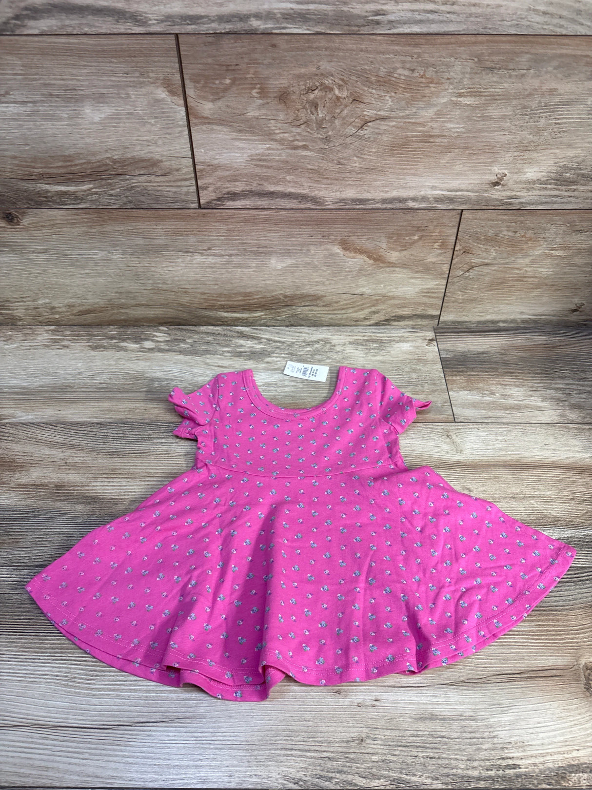 NEW Baby Gap Floral Twirl Dress Pink sz 12-18m