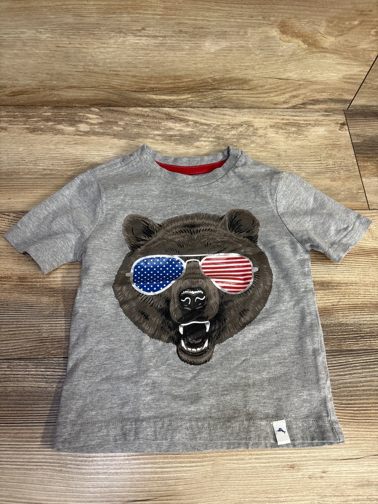 Tommy Bahama Bear Shirt Grey sz 4T