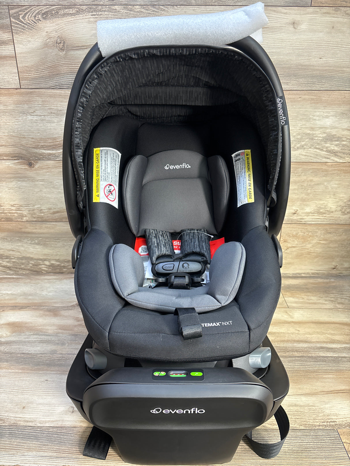 NEW Evenflo Shyft Intuiti Travel System with Revolve180 LiteMax NXT Car Seat-Black Shale