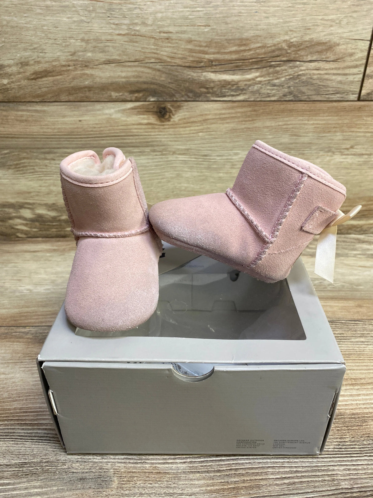 Ugg Jesse Bow II Boots, Pink sz 0/1c*