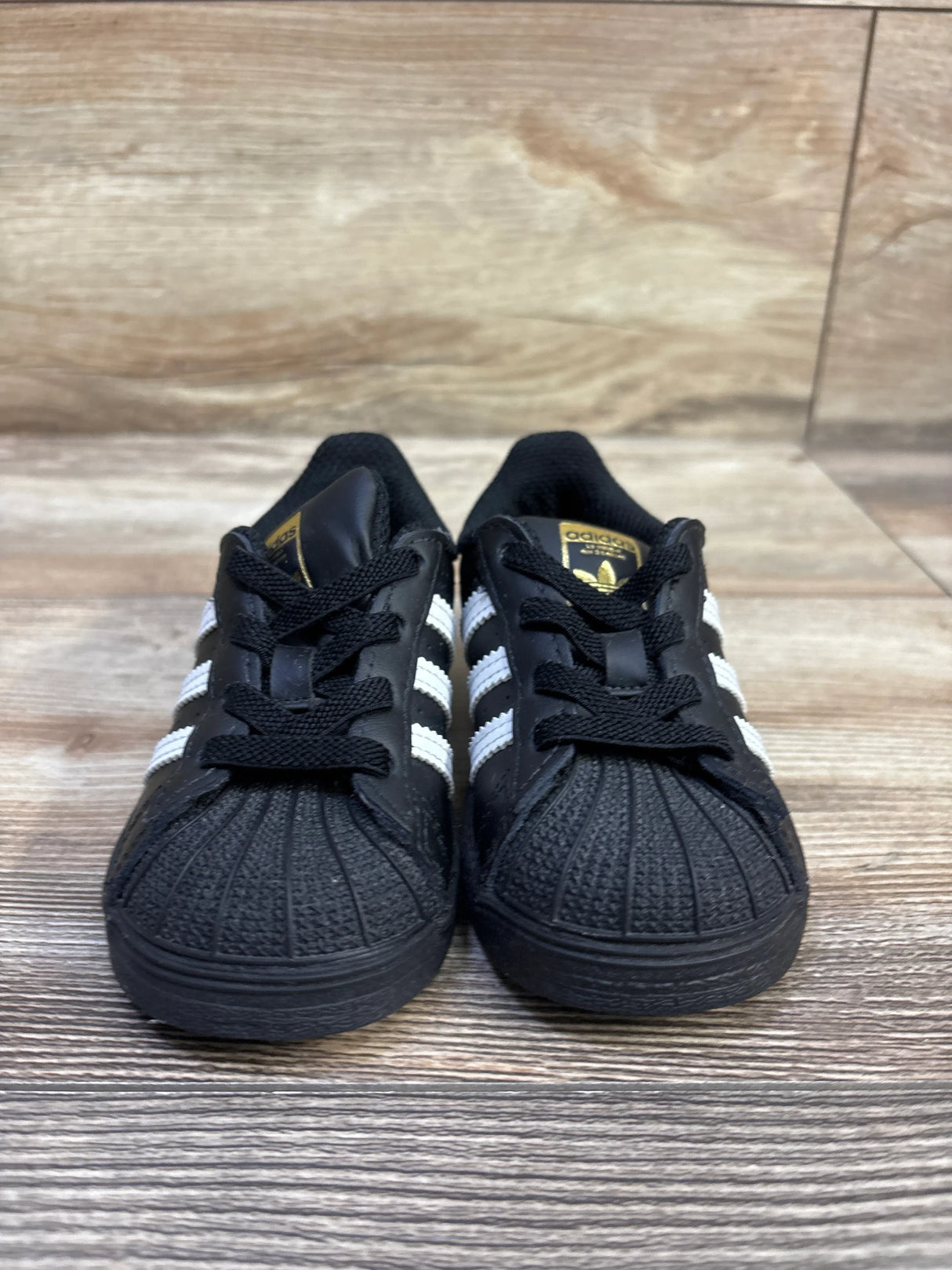 Adidas Superstar II Sneakers Black sz 6c