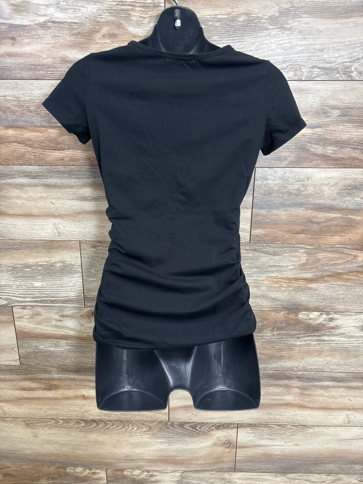 Bearland Maternity Ruched Shirt Black sz Small