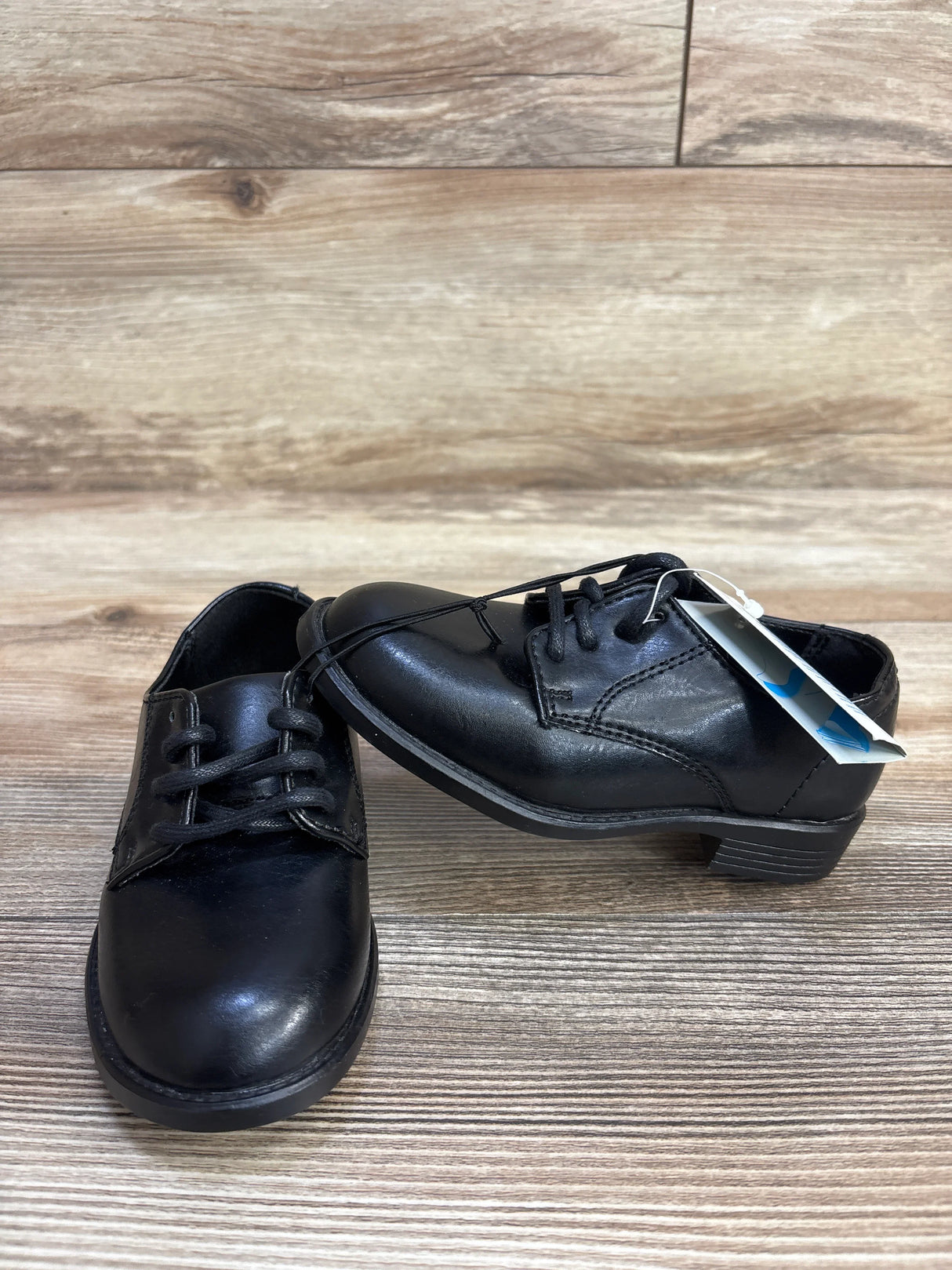 NEW George with Comfort Lace-Up Dress Shoes, Black sz 9c