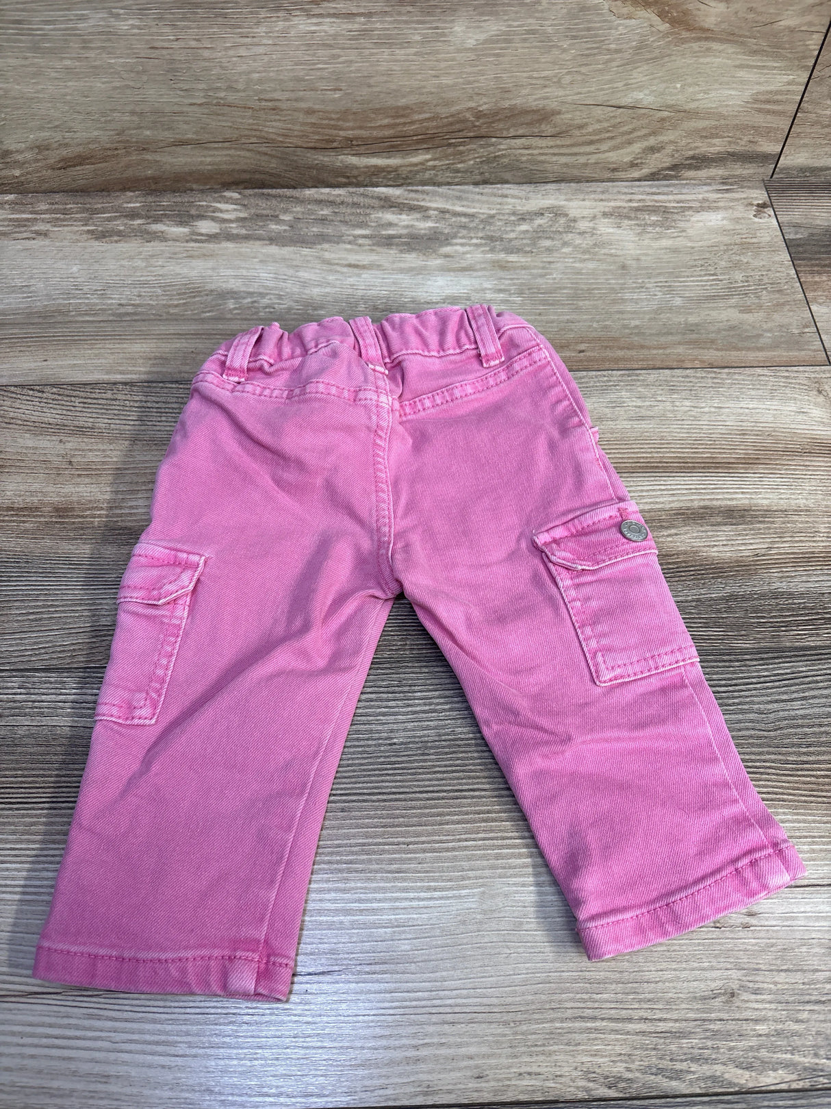 Cat & Jack Cargo Jeans Pink sz 12m