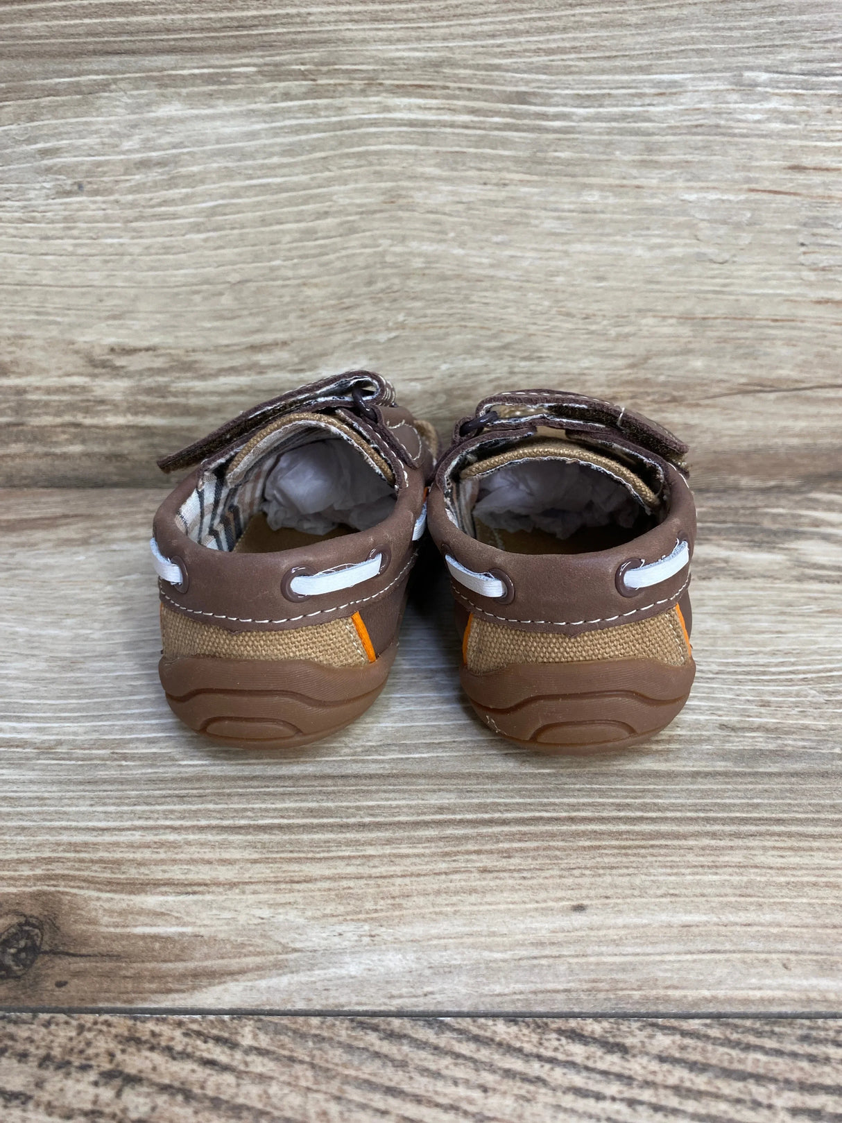 Pediped Grip-N-Go Naples Loafer Brown sz 4-4.5c - Me n Mommy To Be