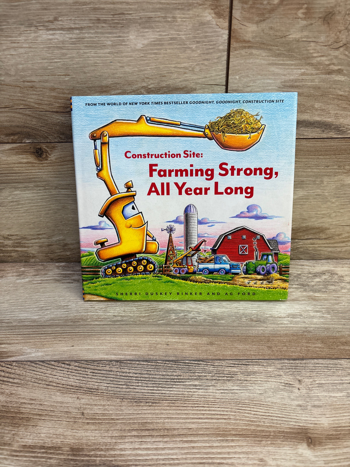 Construction Site: Farming Strong All Year Long Hardcover Book