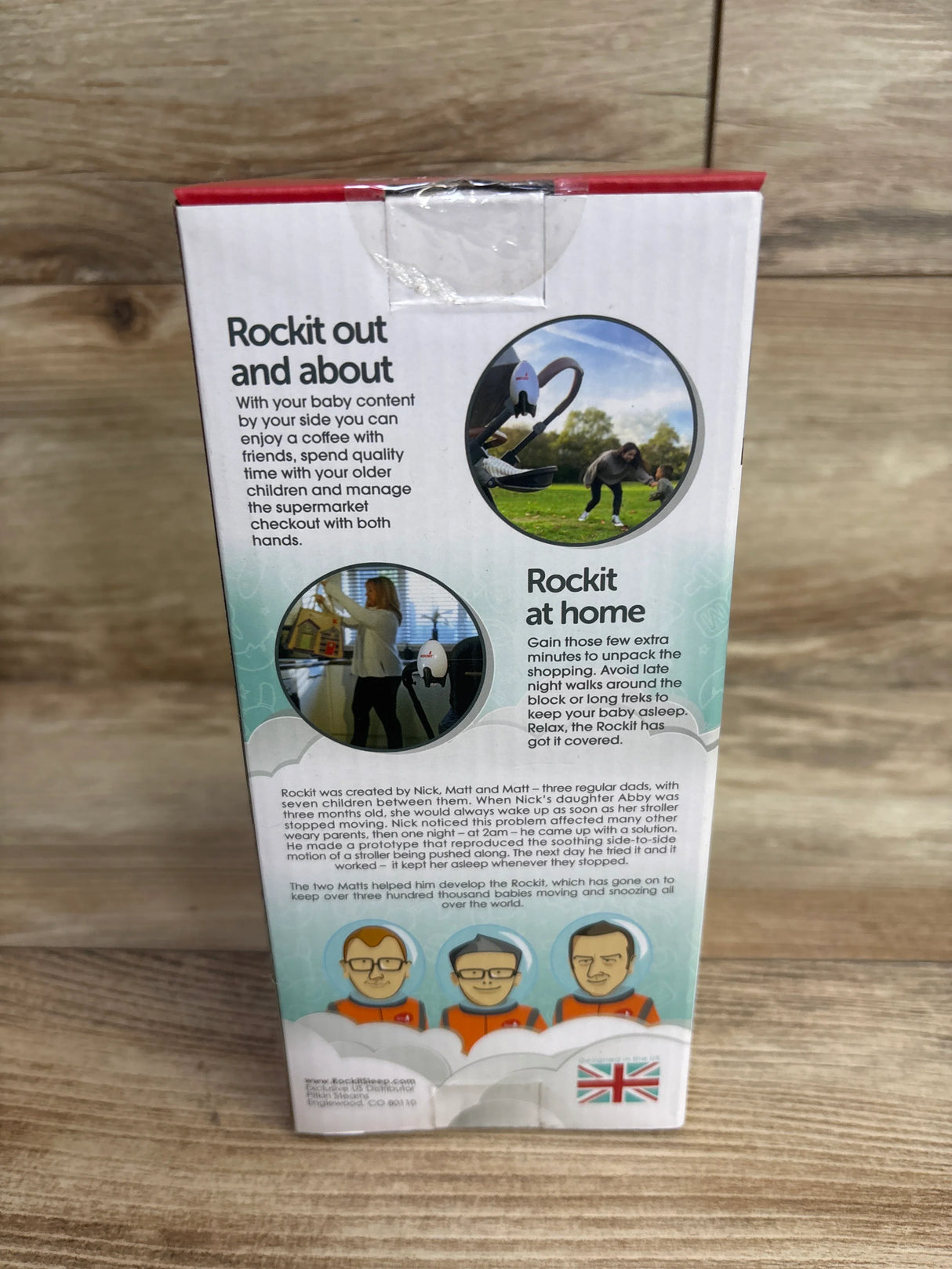 NEW Rockit BabyRocker Portable Rechargeable Stroller Rocker