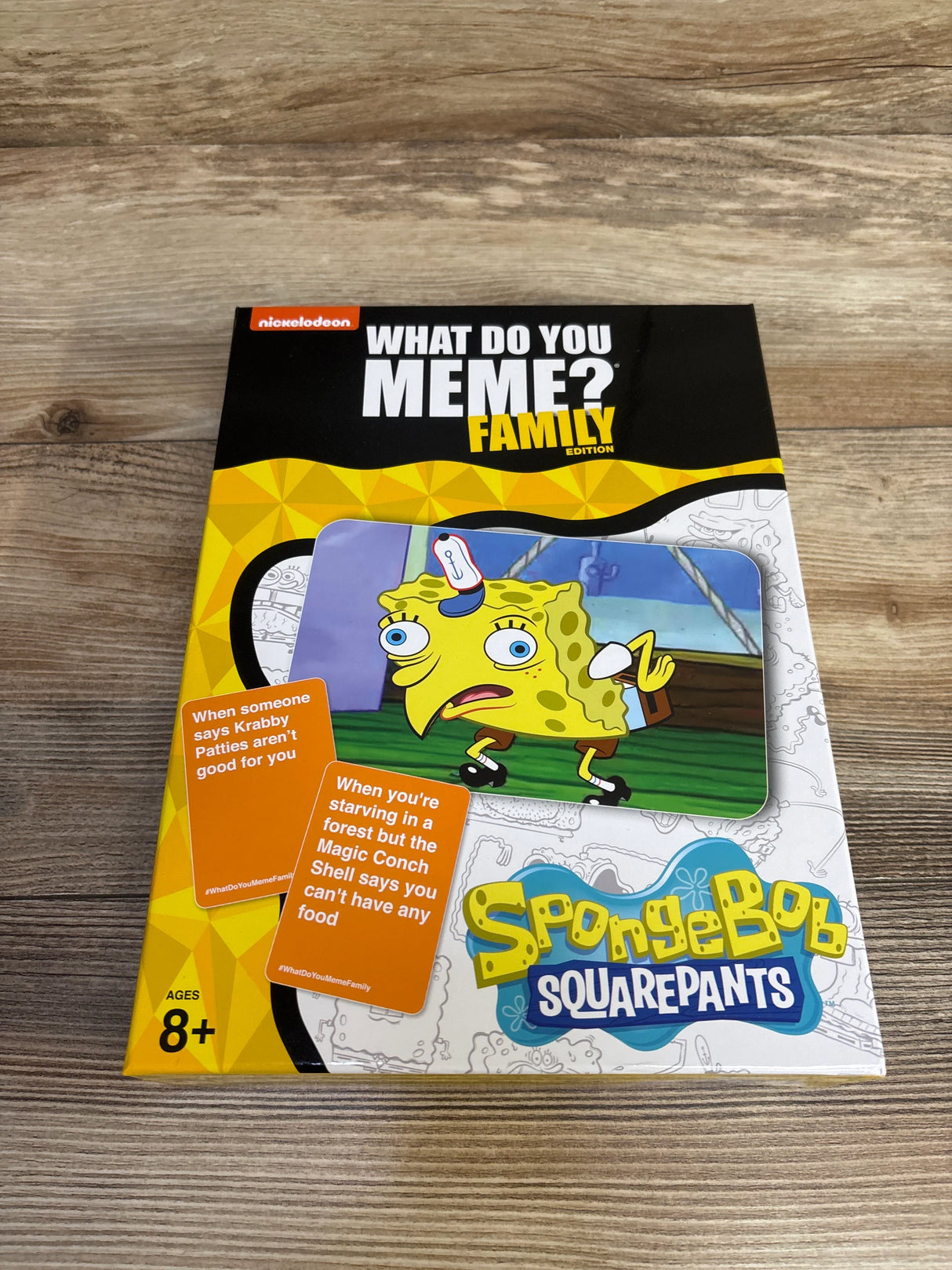 NEW What Do You Meme? Family Edition : Spongebob Squarepants Card Game
